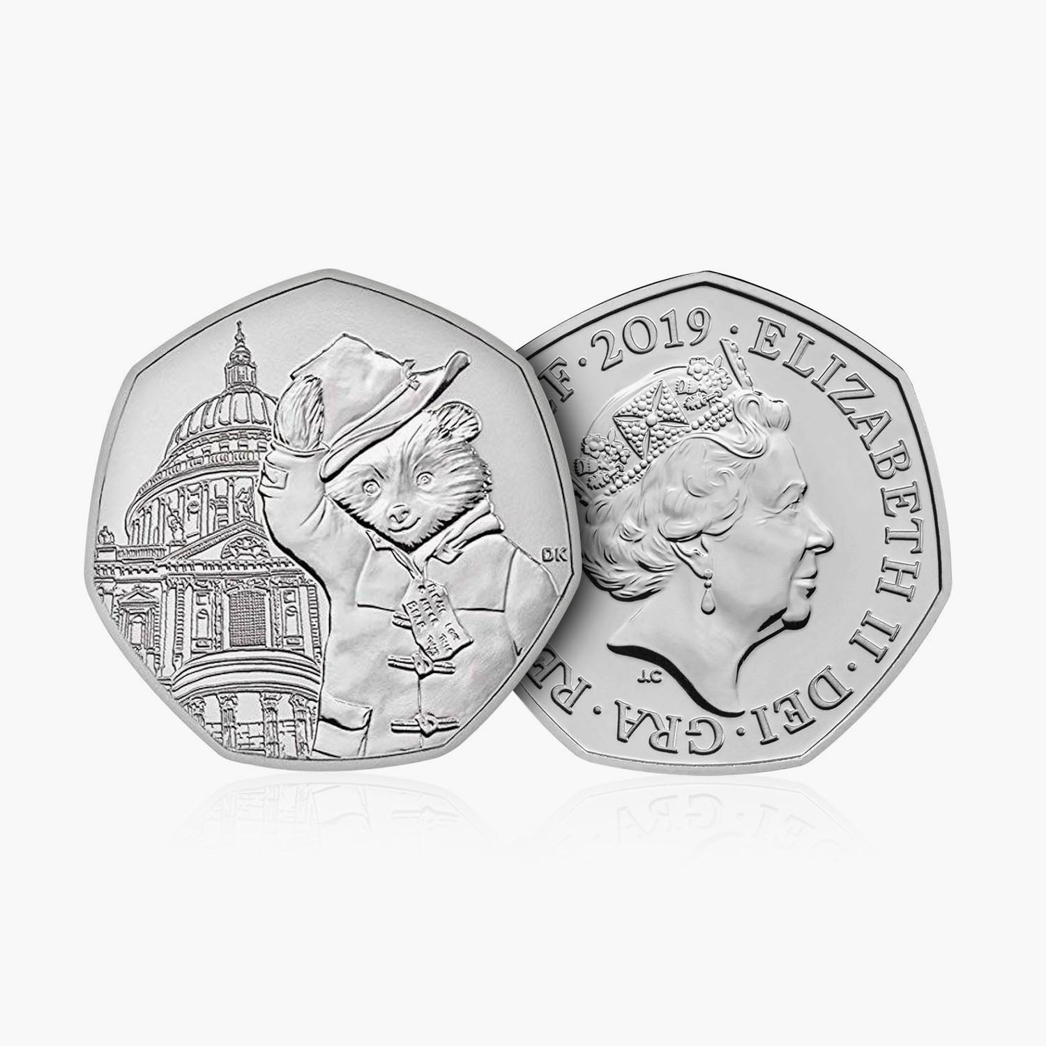 2019 Circulated Paddington Bear series - Paddington at St. Paul’s Cathedral 50p Coin