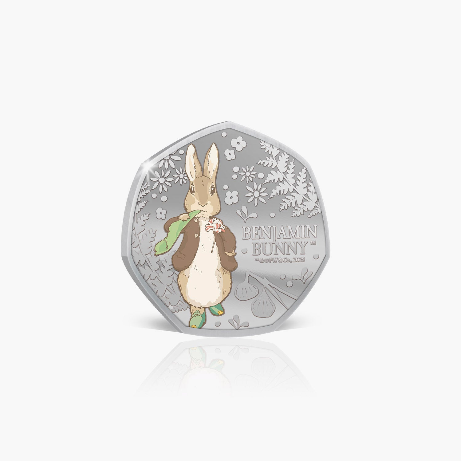 The 2025 World of Peter Rabbit Benjamin Bunny Coin