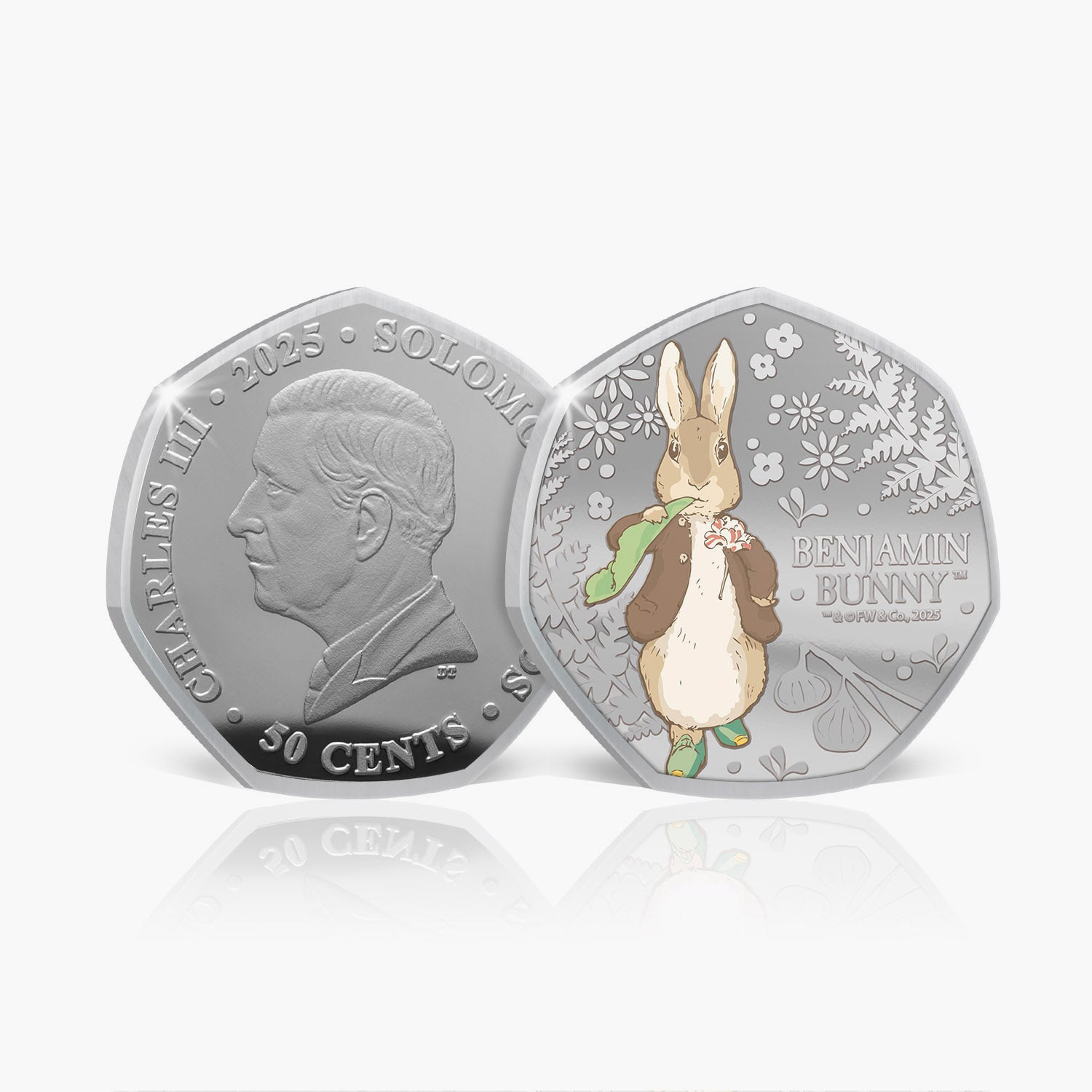 The 2025 World of Peter Rabbit Benjamin Bunny Coin