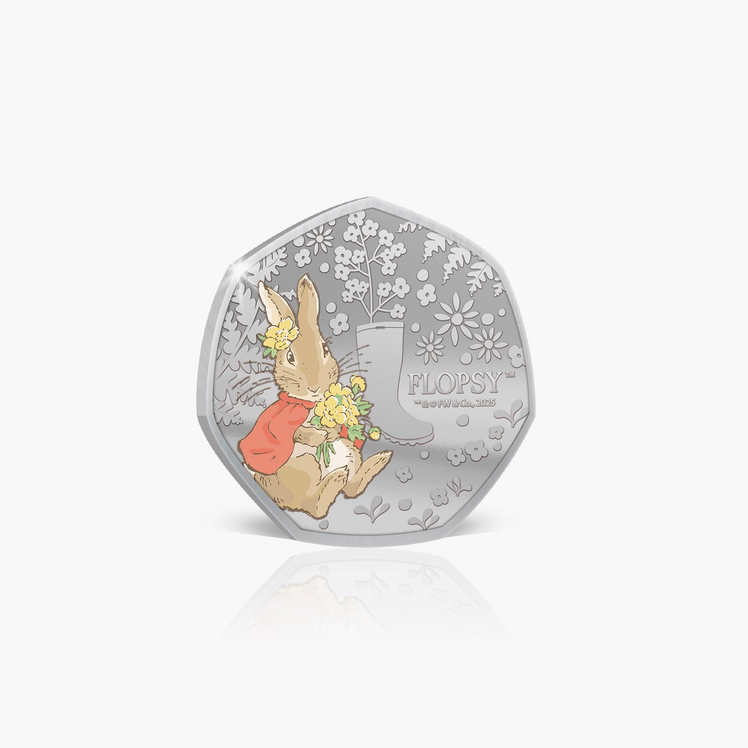 The 2025 World of Peter Rabbit Flopsy Coin