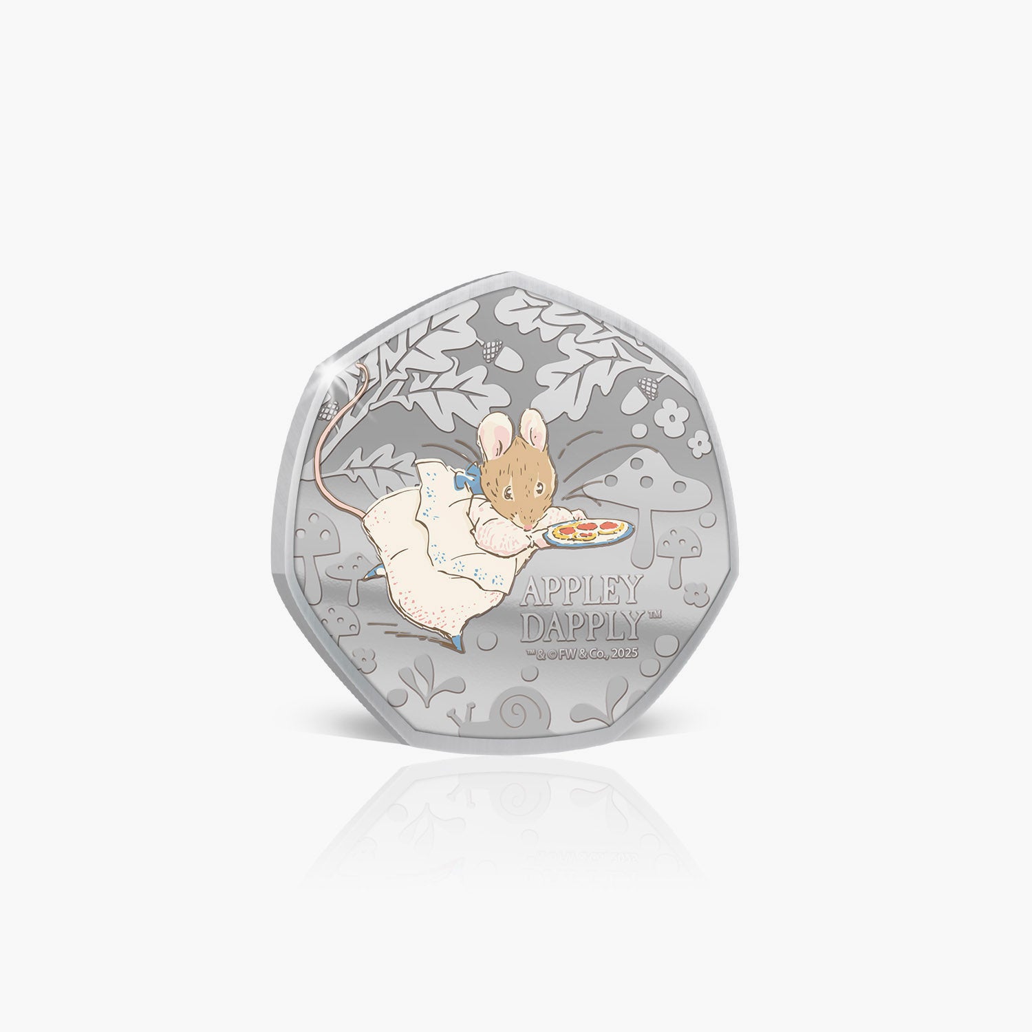 The 2025 World of Peter Rabbit Appley Dapply Coin