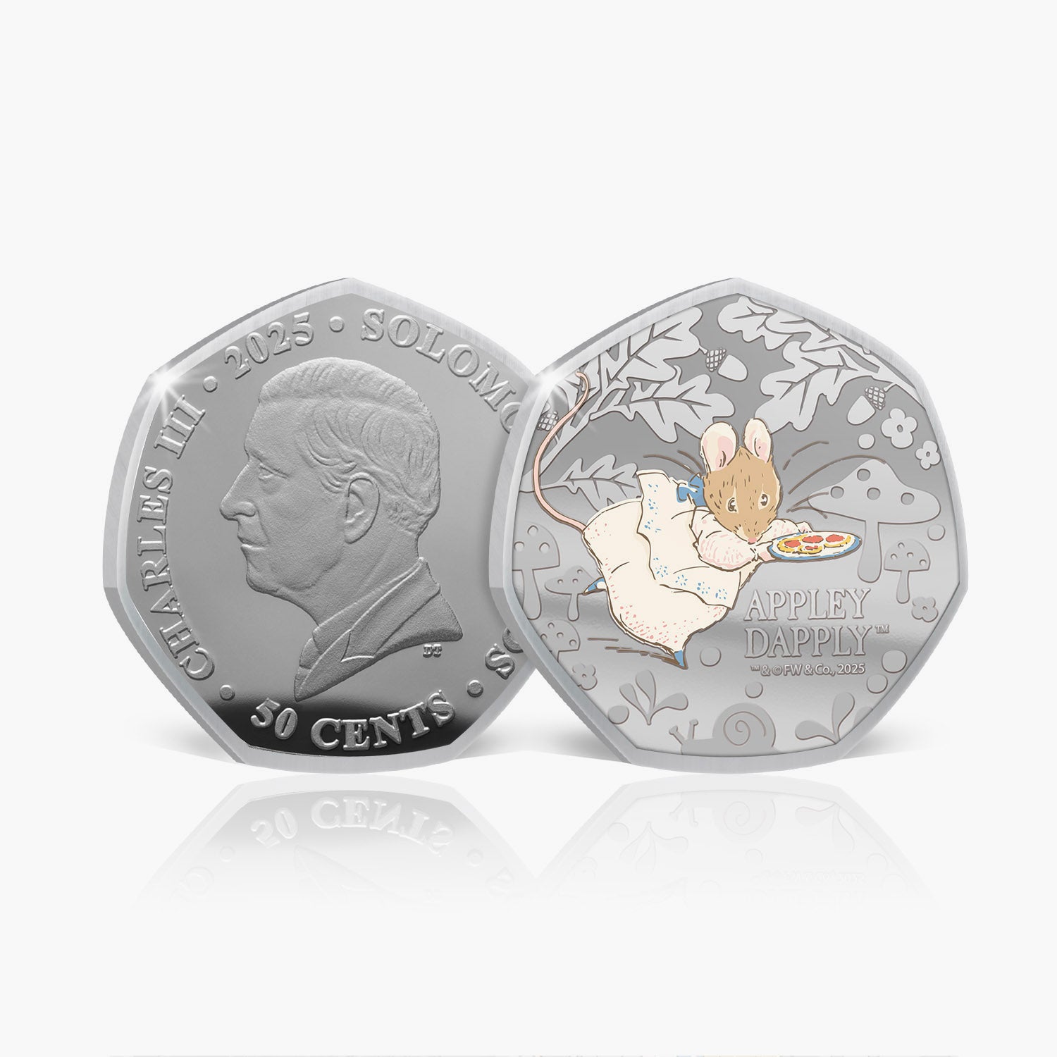 The 2025 World of Peter Rabbit Appley Dapply Coin