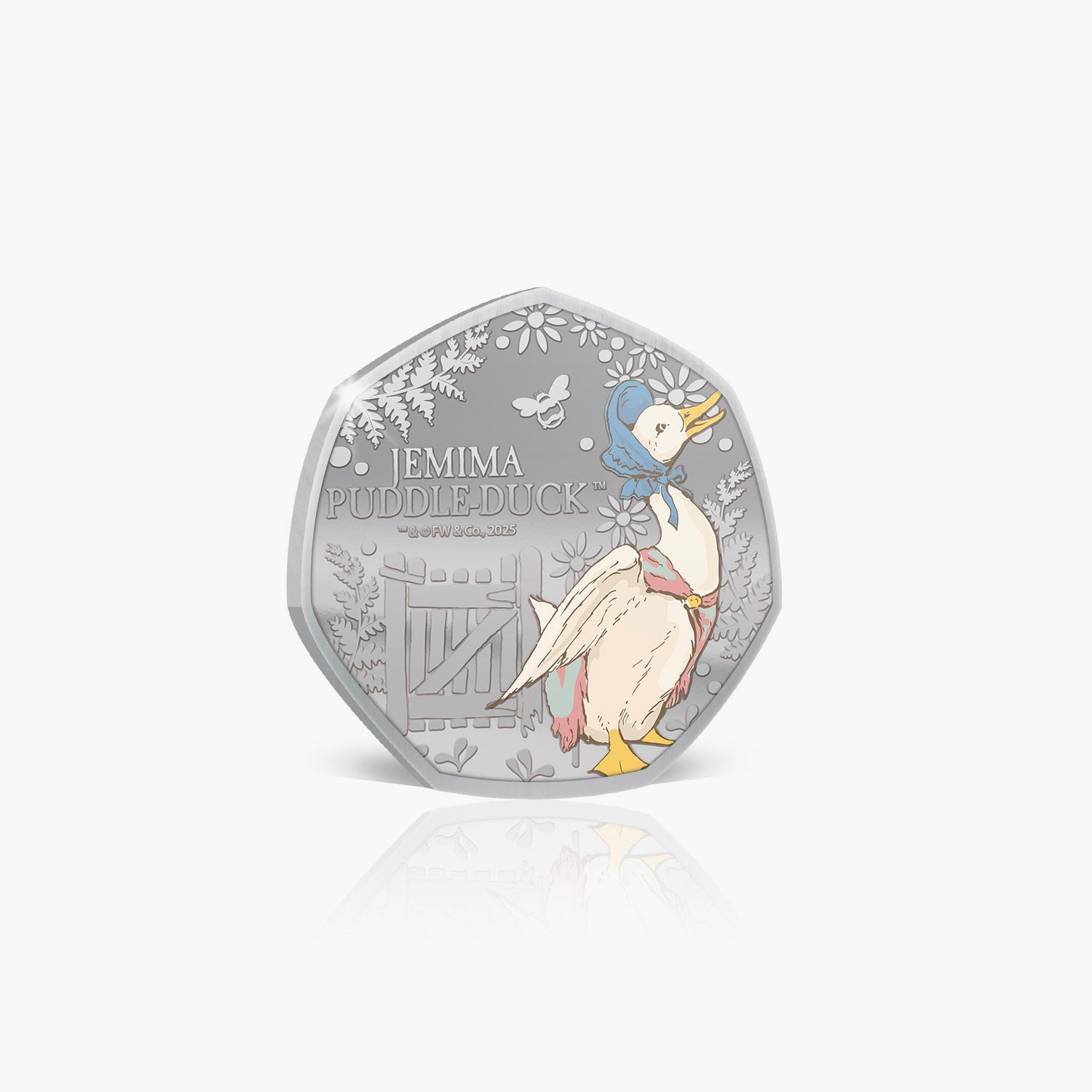 The 2025 World of Peter Rabbit Jemima Puddle-Duck Coin