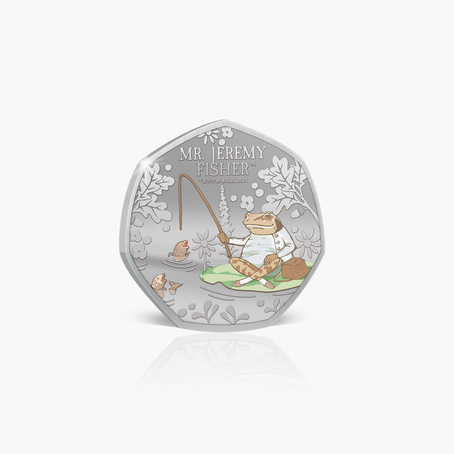 The 2025 World of Peter Rabbit Jeremy Fisher Coin
