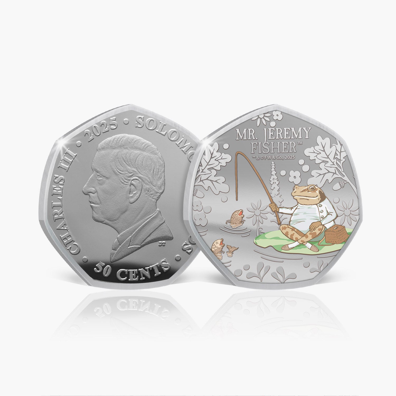 The 2025 World of Peter Rabbit Jeremy Fisher Coin