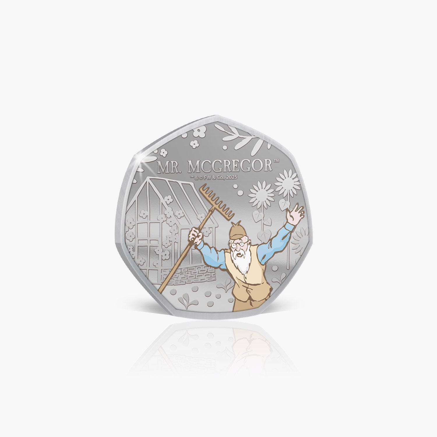 The 2025 World of Peter Rabbit Mr McGregor Coin