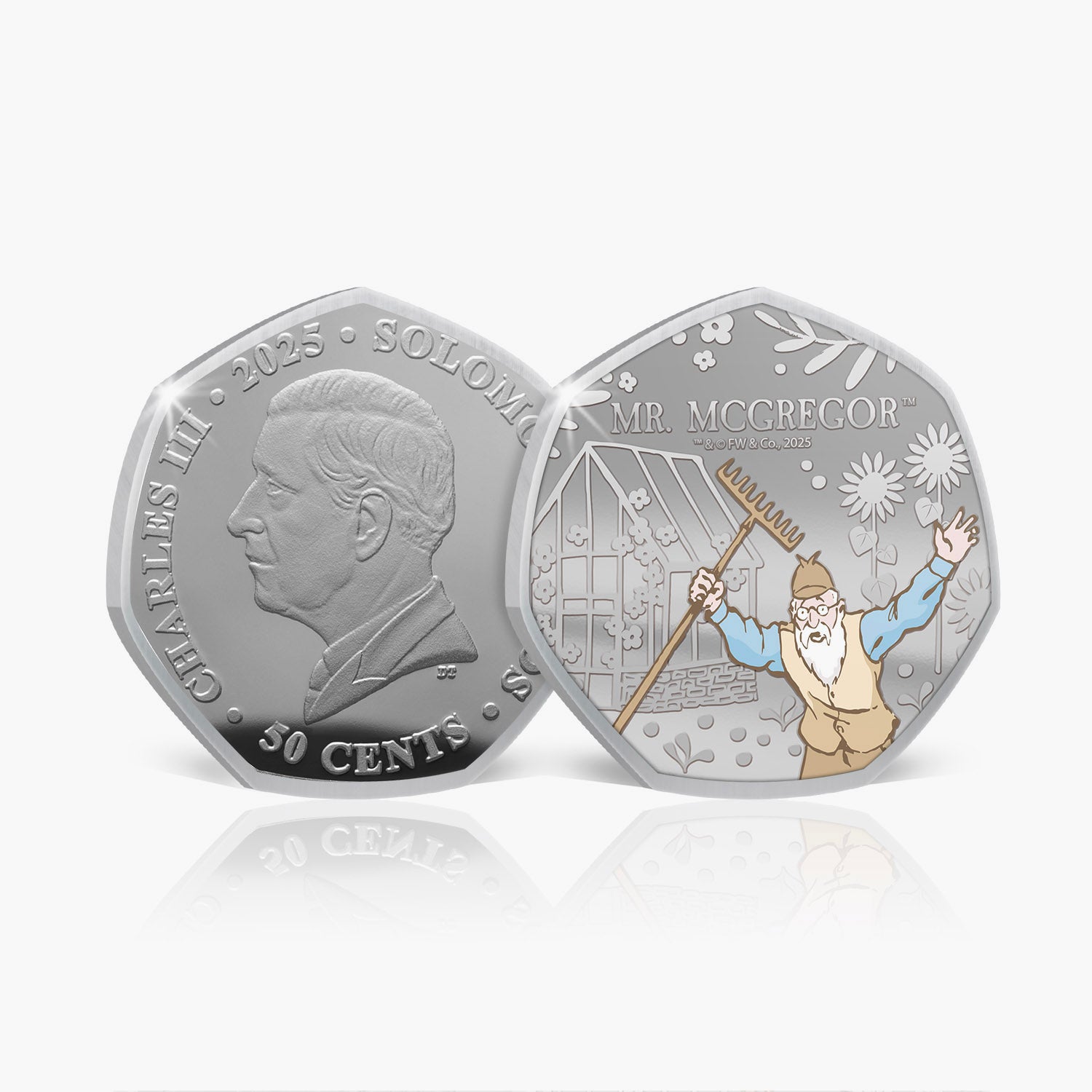The 2025 World of Peter Rabbit Mr McGregor Coin