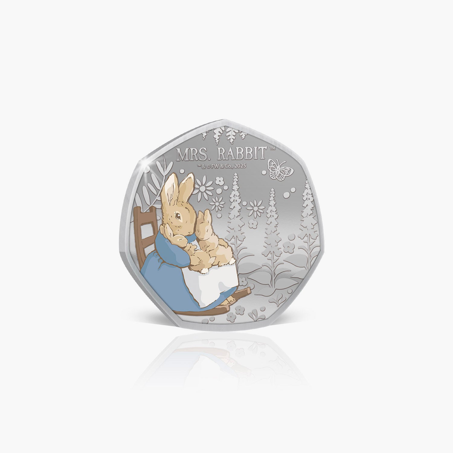 The 2025 World of Peter Rabbit Mrs Rabbit Coin