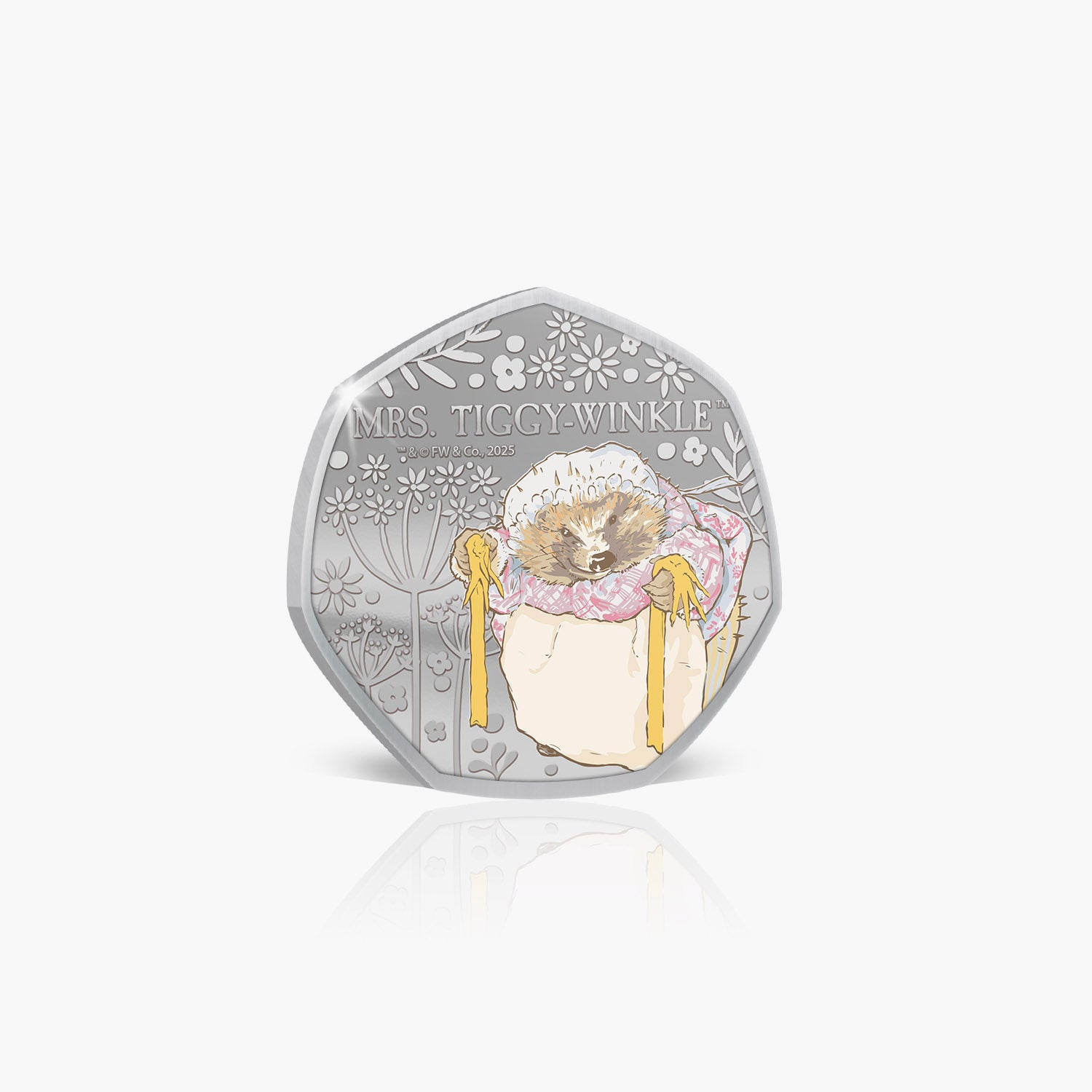 The 2025 World of Peter Rabbit Tiggy-Winkle Coin