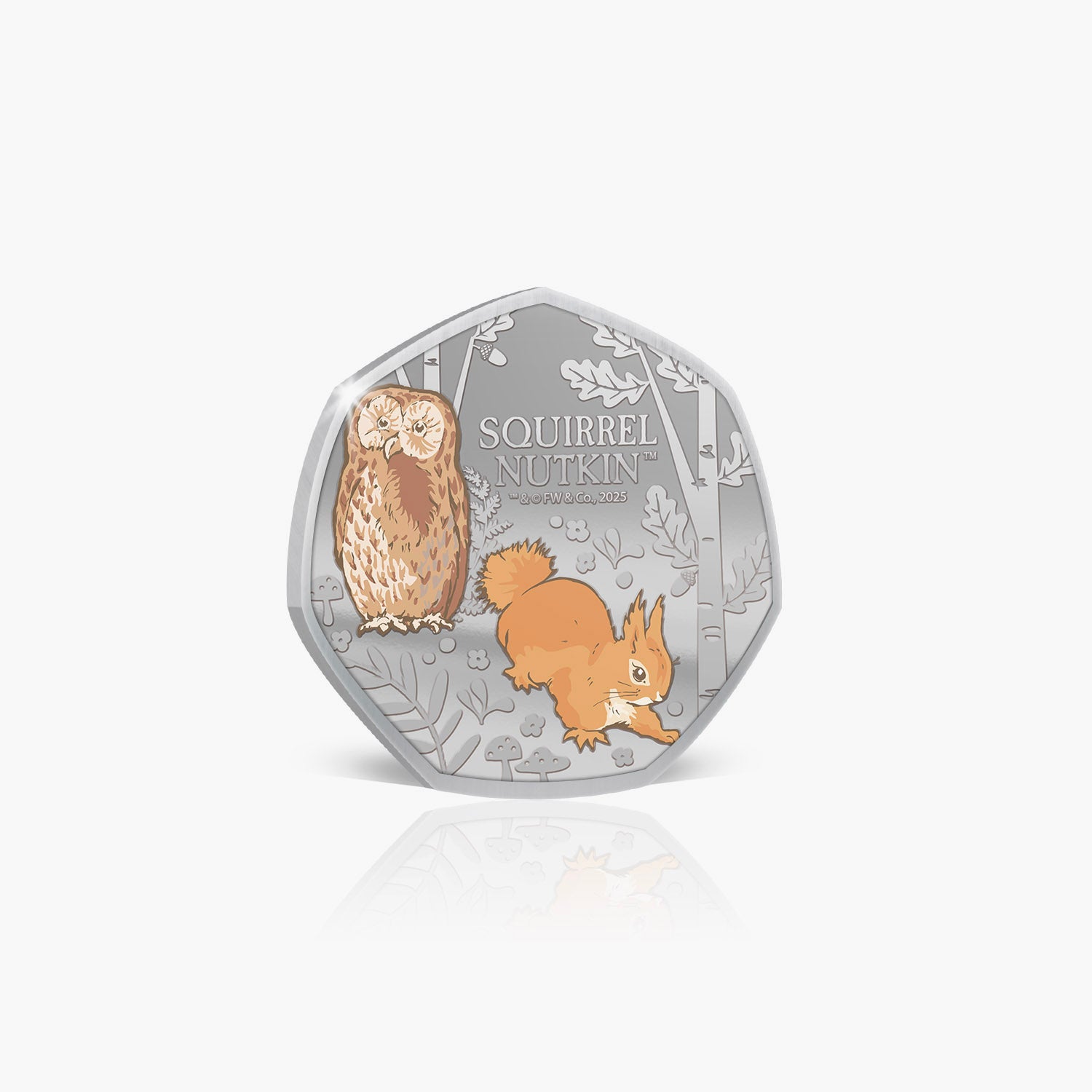 The 2025 World of Peter Rabbit Squirrel Nutkin Coin