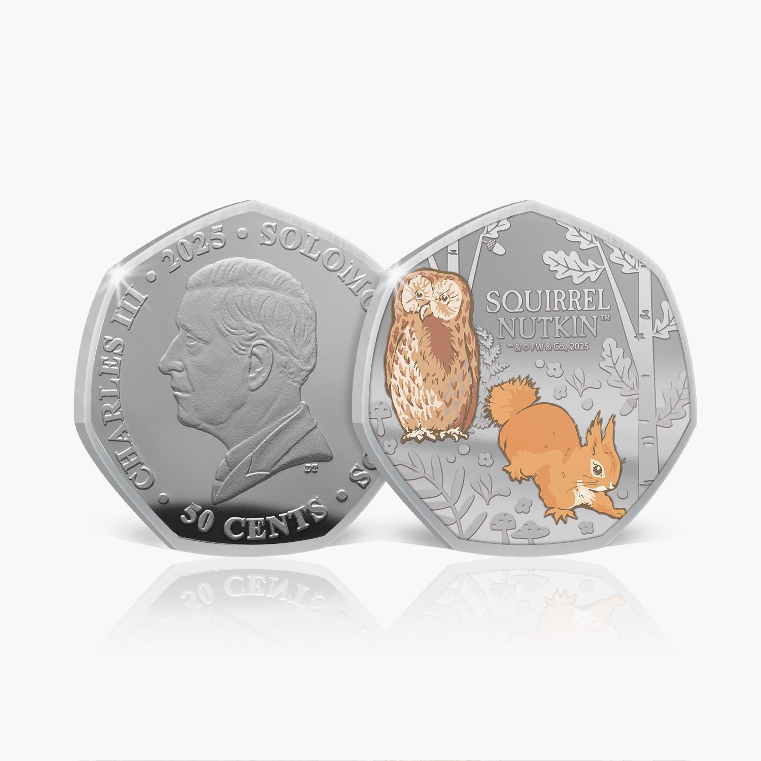 The 2025 World of Peter Rabbit Squirrel Nutkin Coin