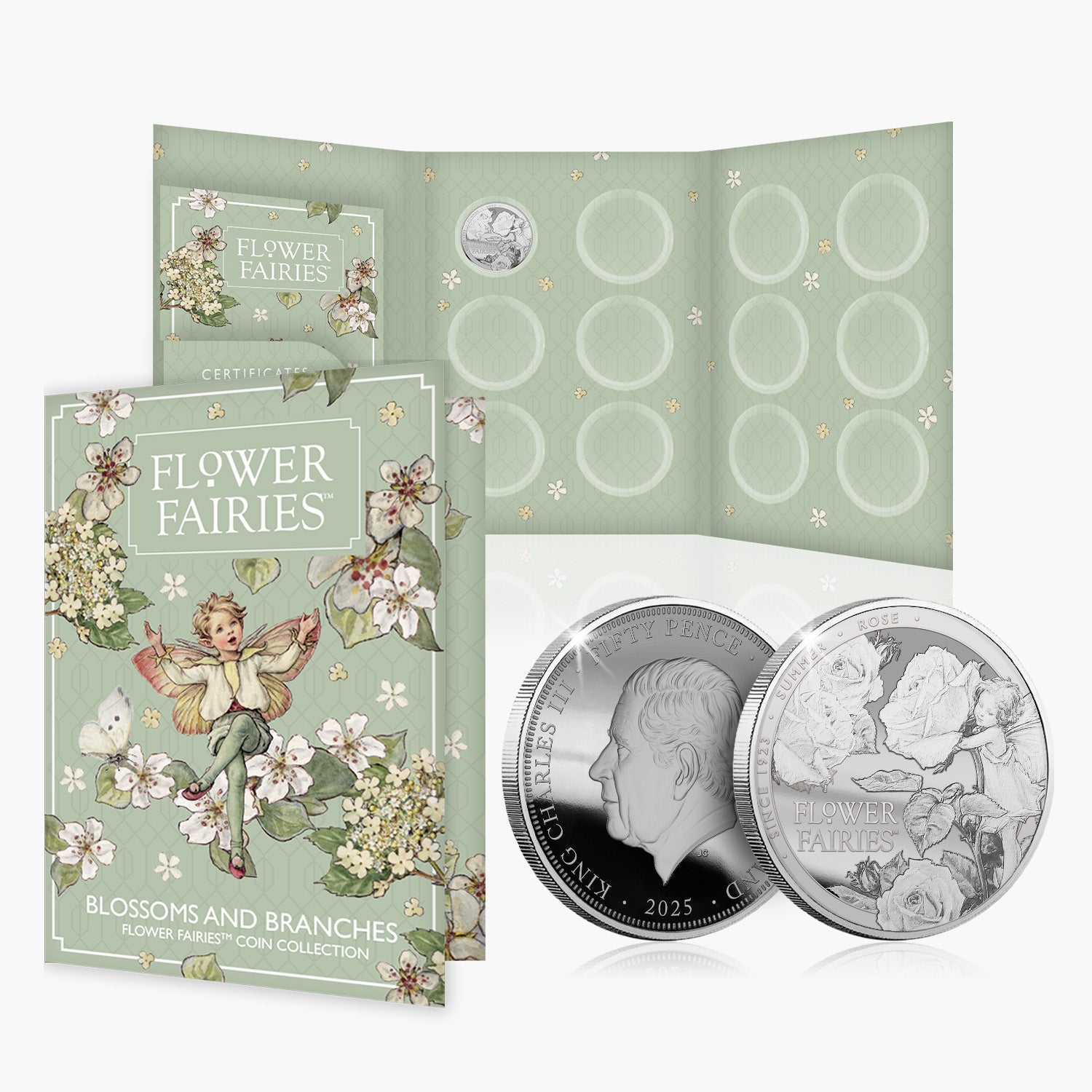 2025 Flower Fairies Blossoms and Branches Coin Collection