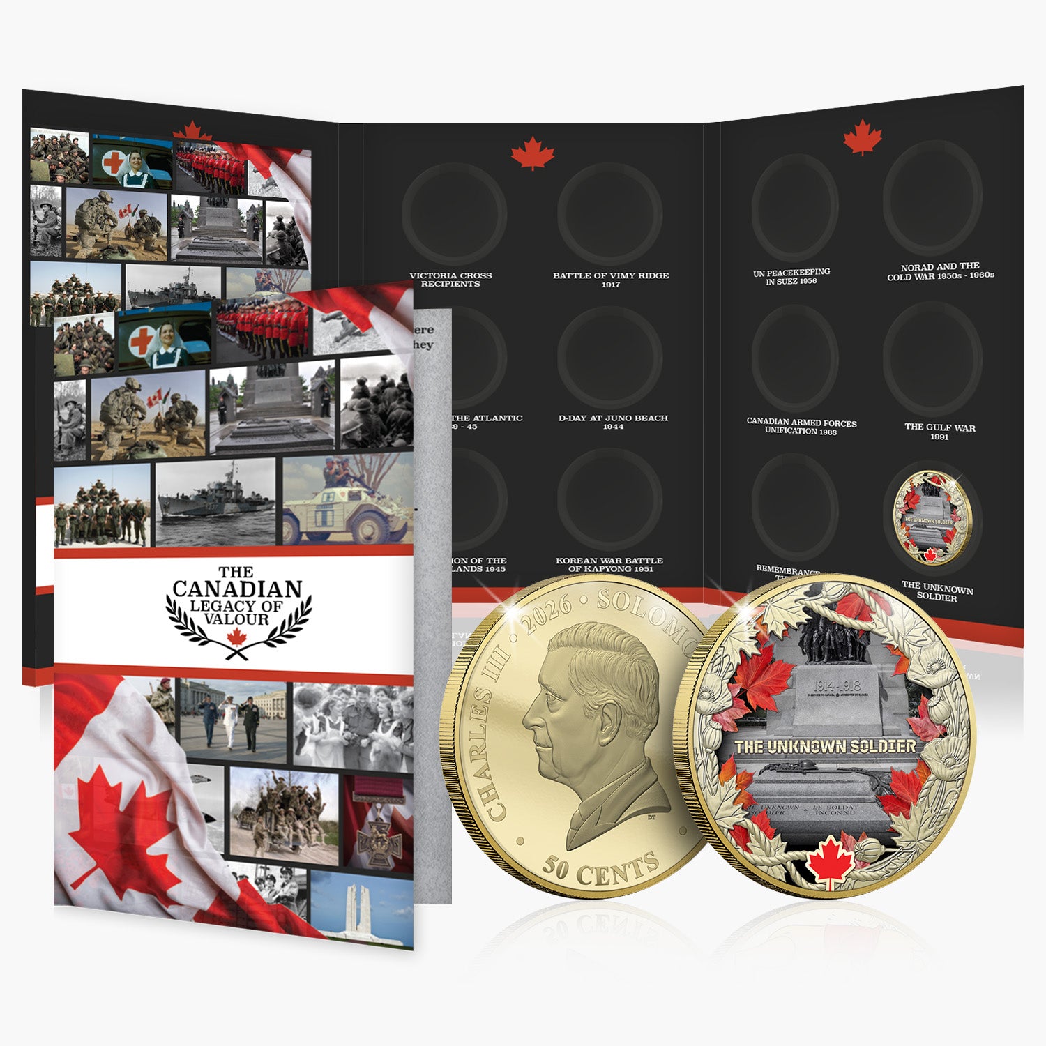 Canadian Legacy of Valour 2026 Coin Collection