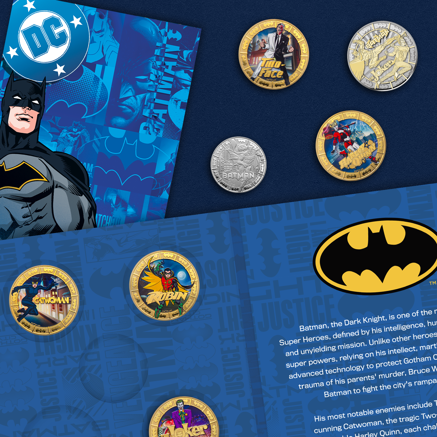 The Shadows of Gotham Batman 2025 Coin Collection
