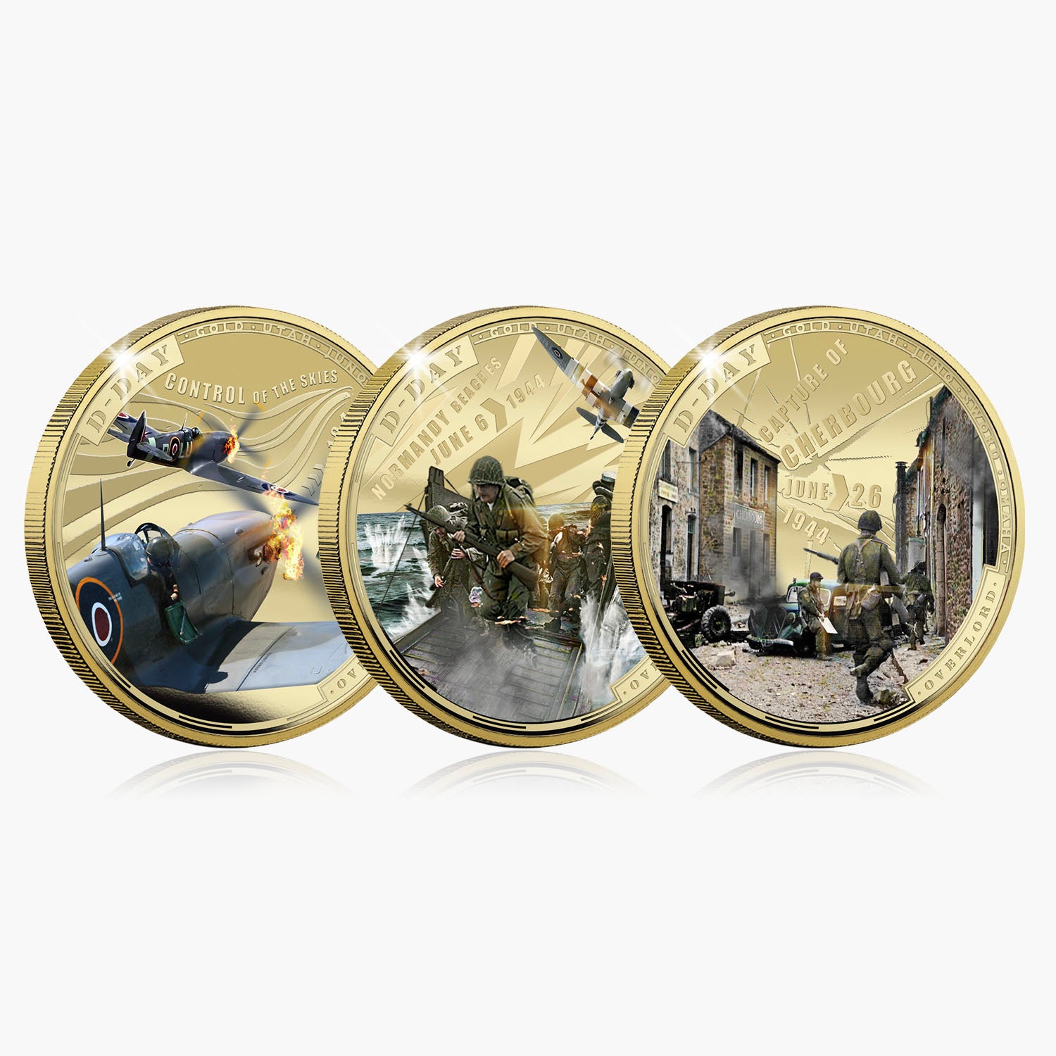 D-Day 80th Anniversary 2024 Coin Complete Collection