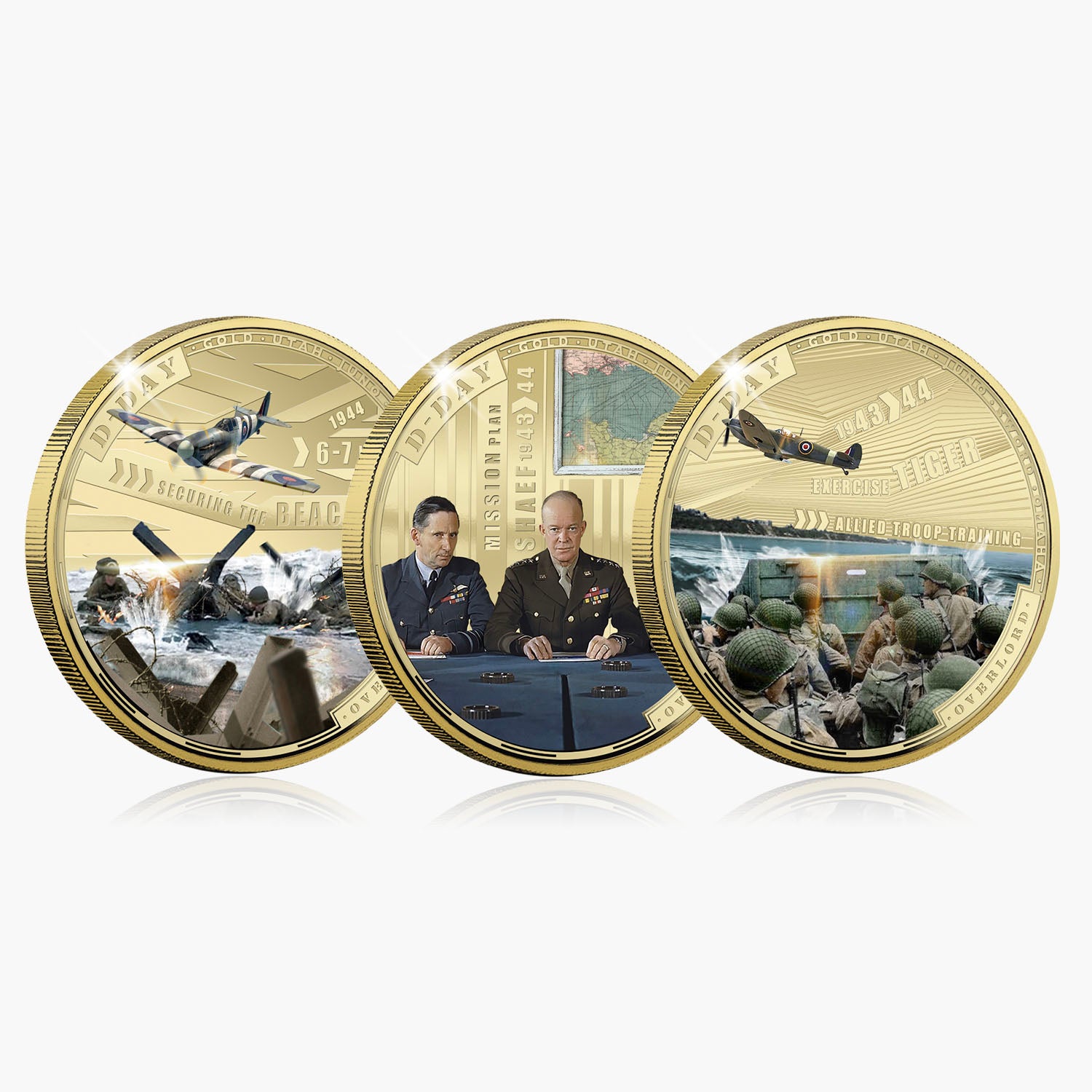 D-Day 80th Anniversary 2024 Coin Complete Collection