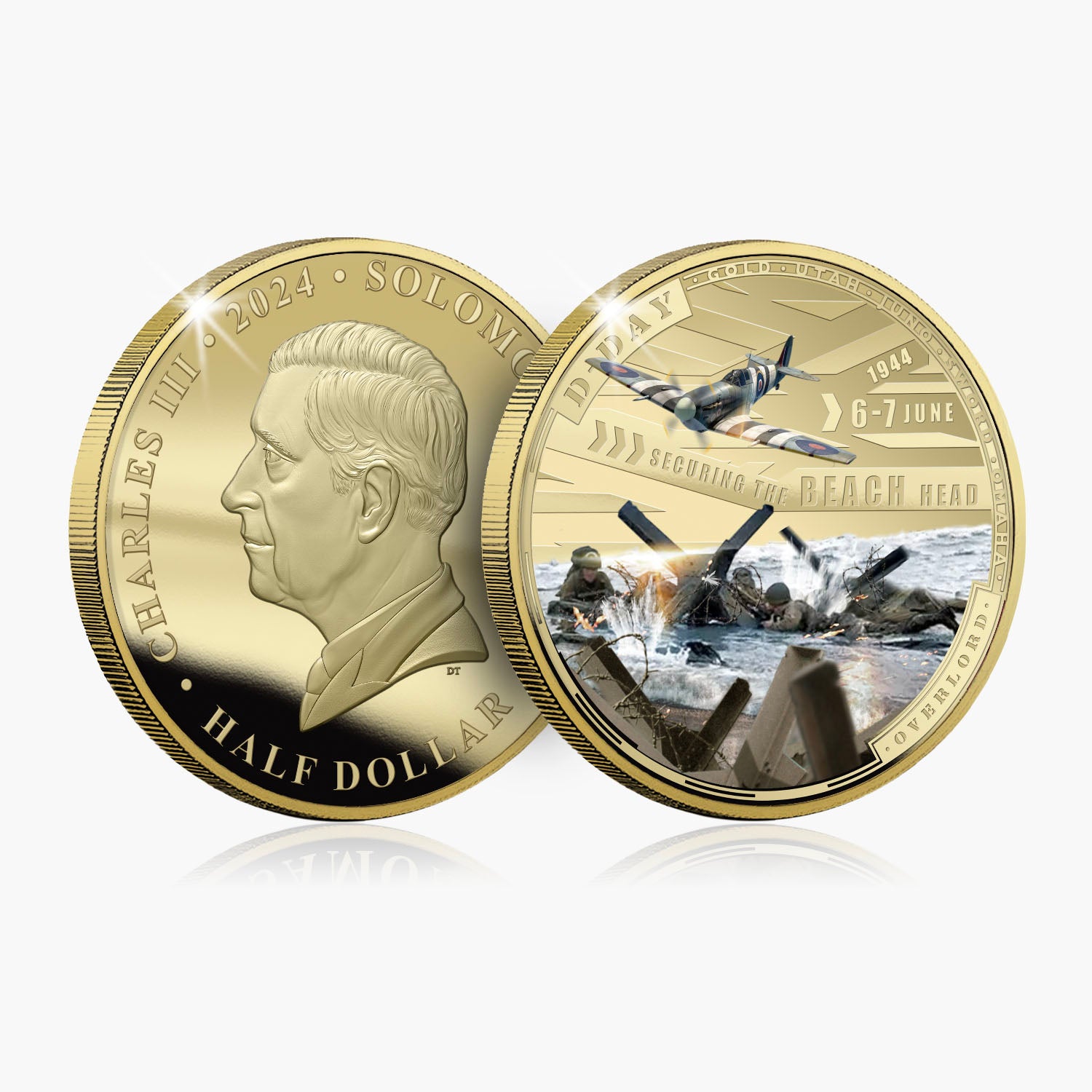 D-Day 80th Anniversary 2024 Coin Series - Securing the Beachhead