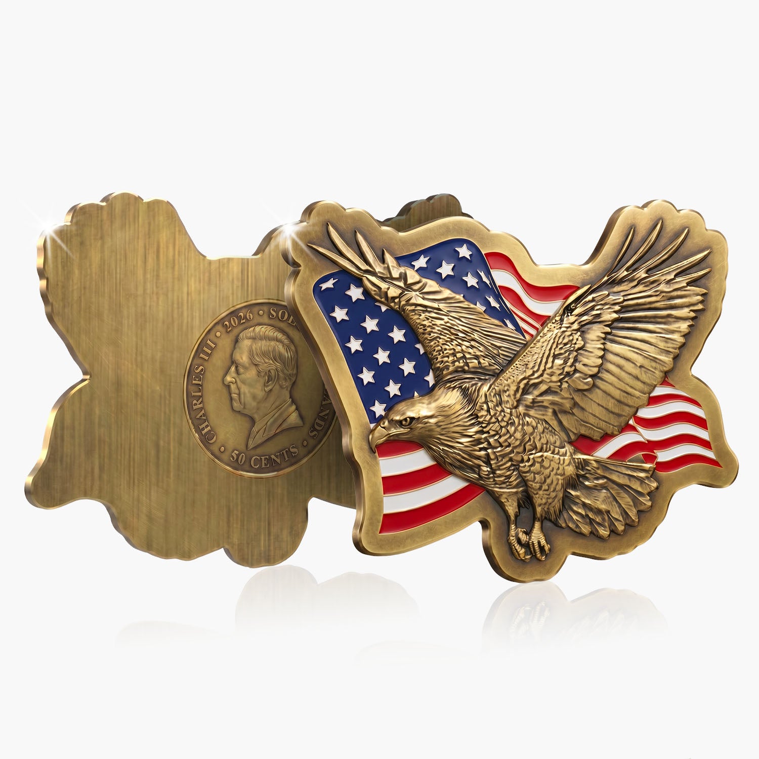 2026 American Eagle 65mm Shaped Coin