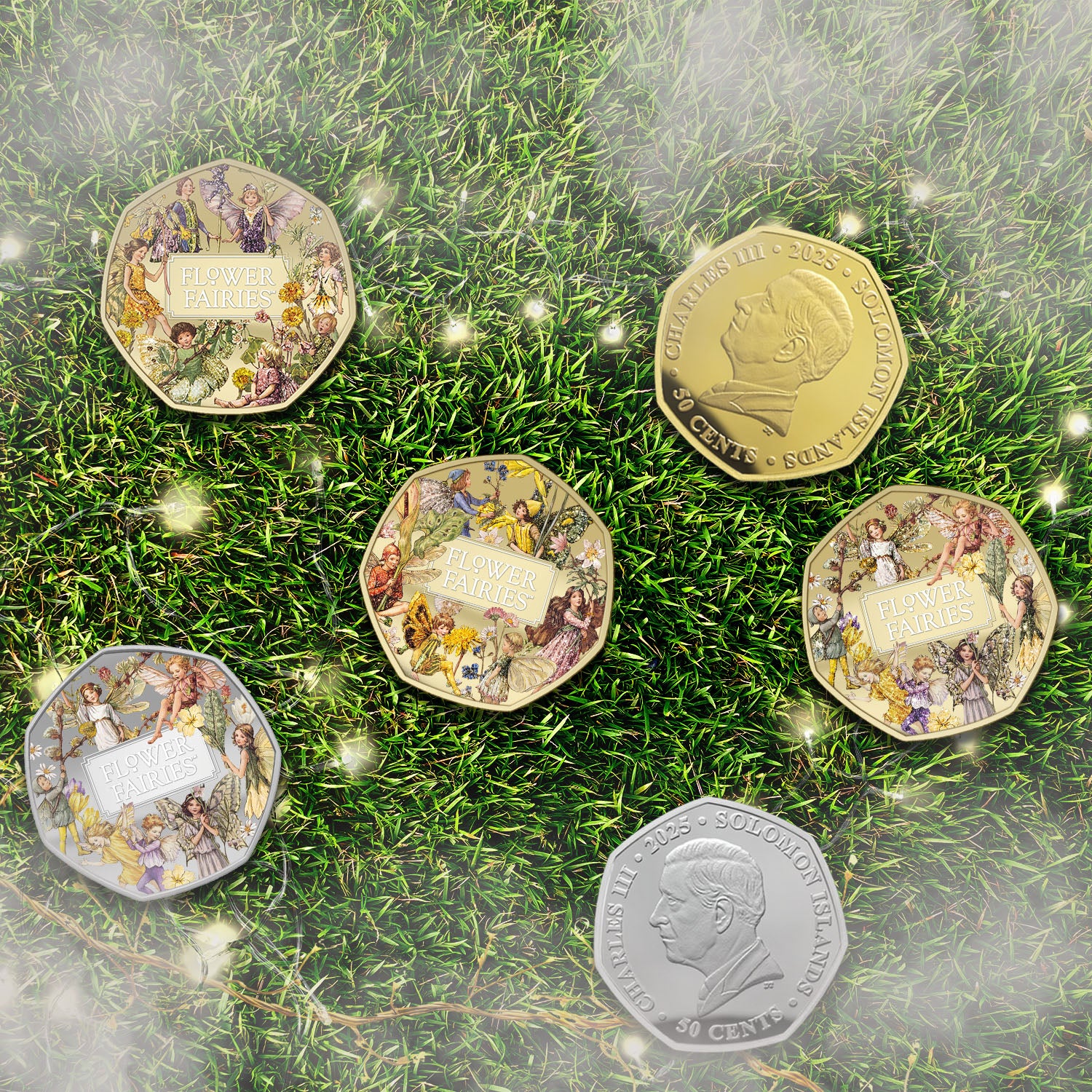 Flower Fairies of the Spring 100th Anniversary Silver Plated 2025 BU Coin