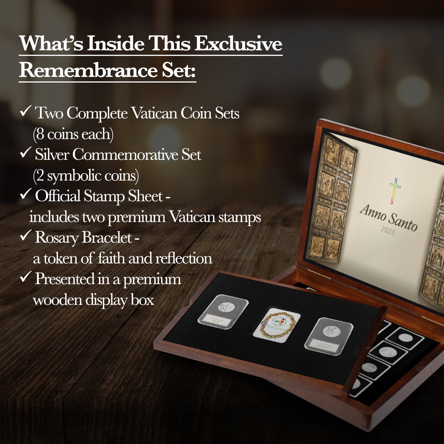 Pope Francis Special Edition Remembrance Set