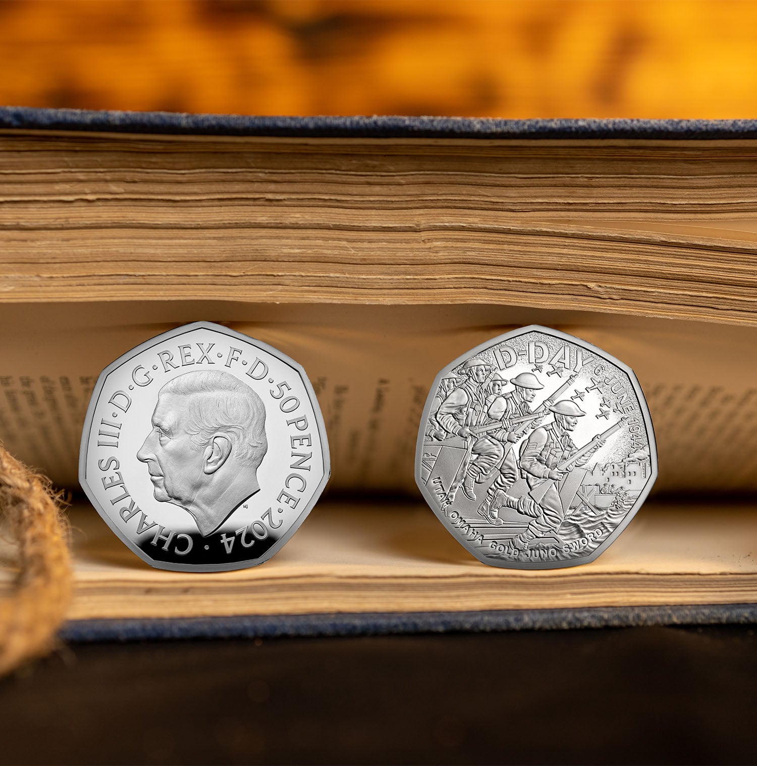 D-Day 80th Anniversary 2024 50p UK Coin