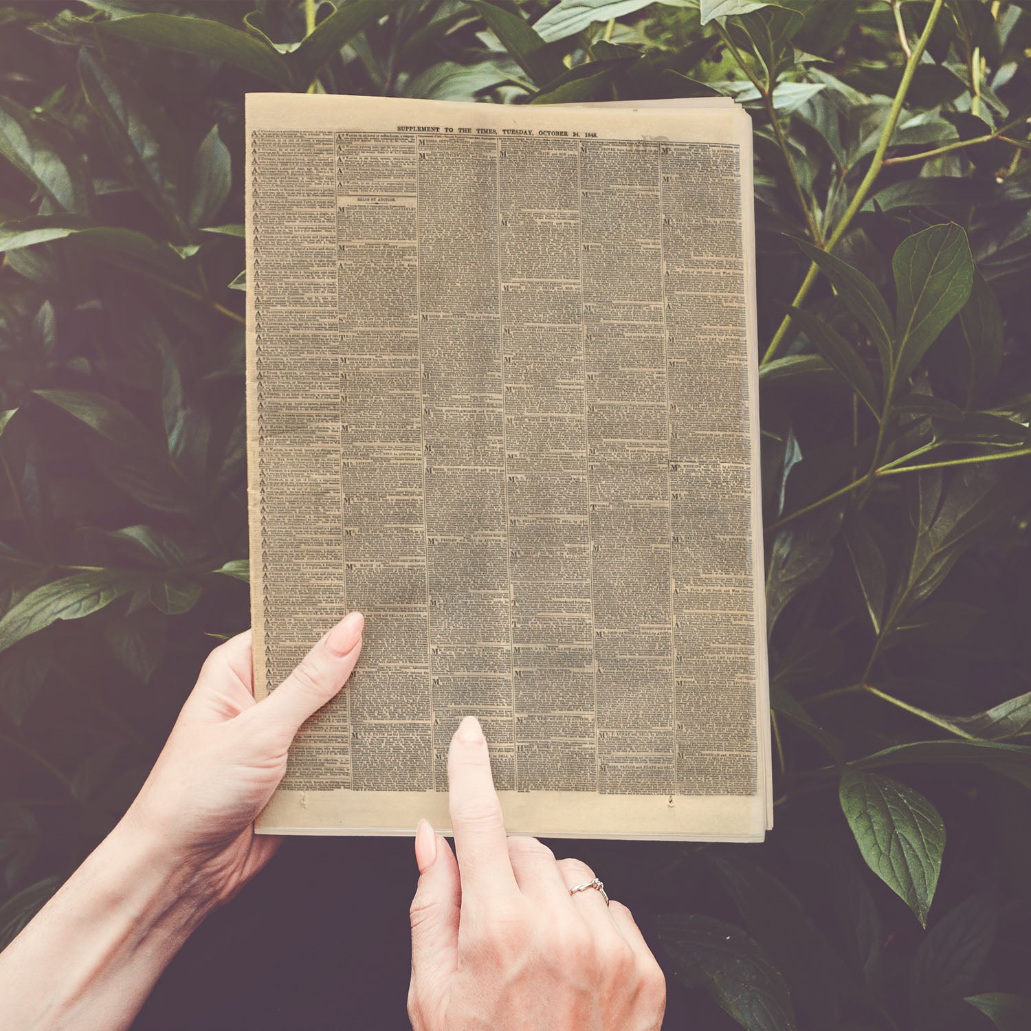 Original Victorian Newspaper