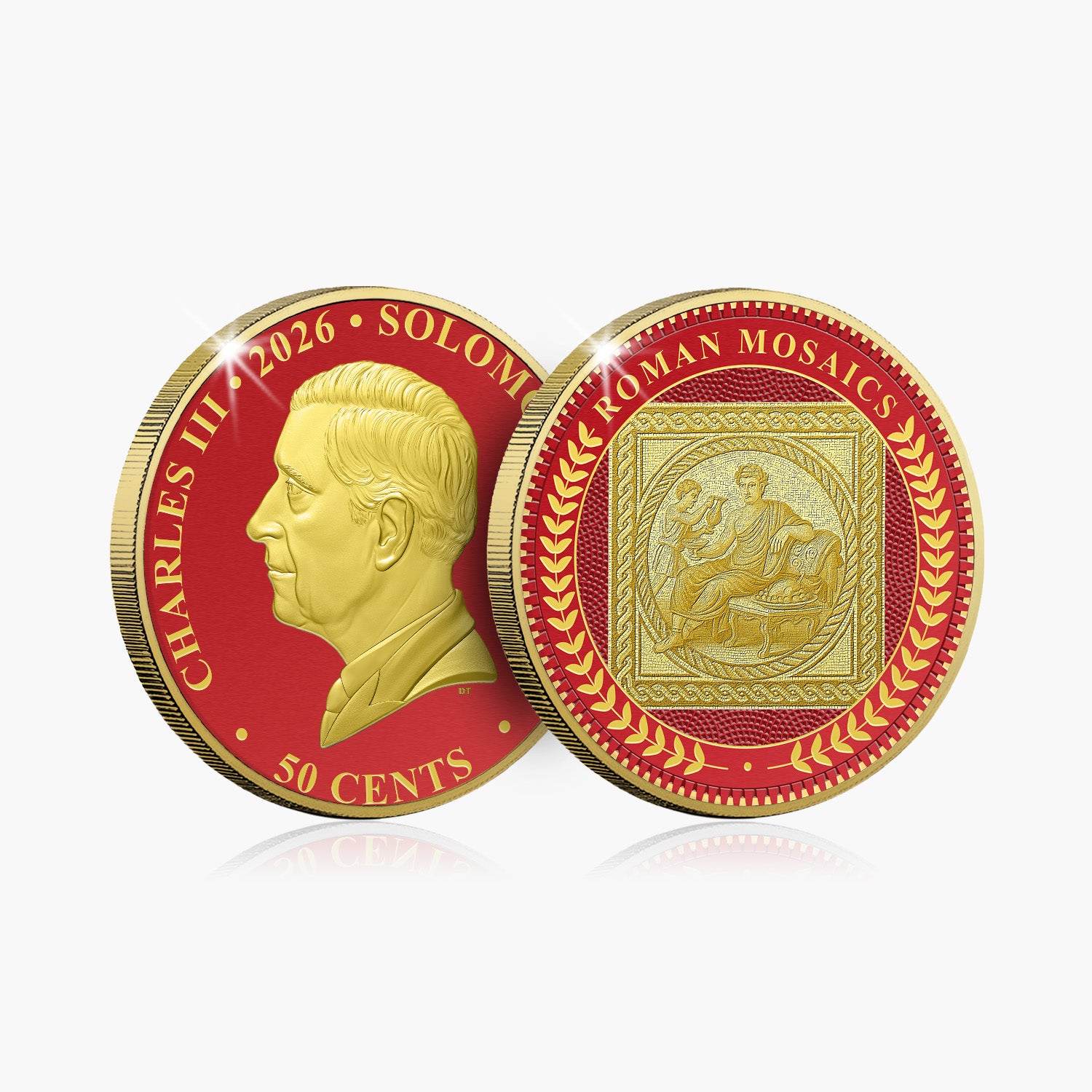 Ancient Rome 2026 Roman Invicta Coin Collection - Roman Mosaics Coin