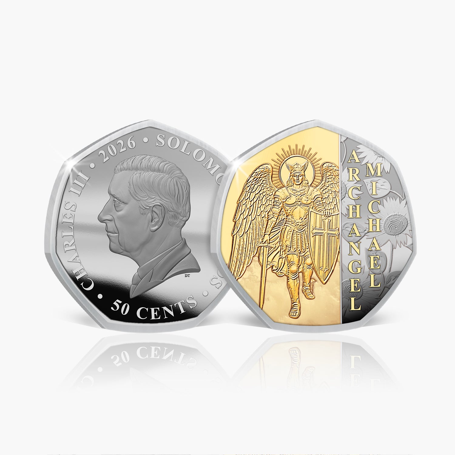 Motifs of the World 2026 - Archangel Michael Coin