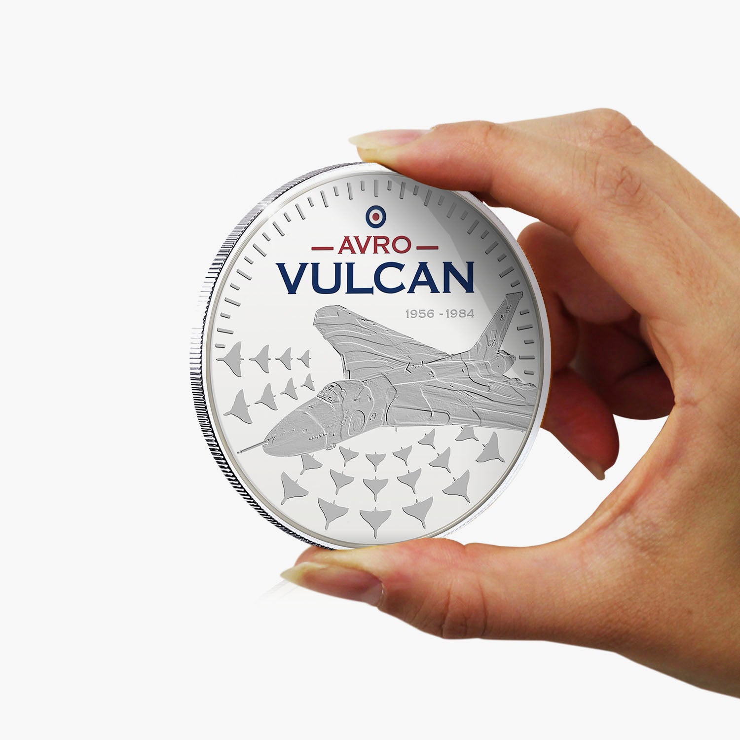 Avro Vulcan Silver-Plated 65mm Luxe