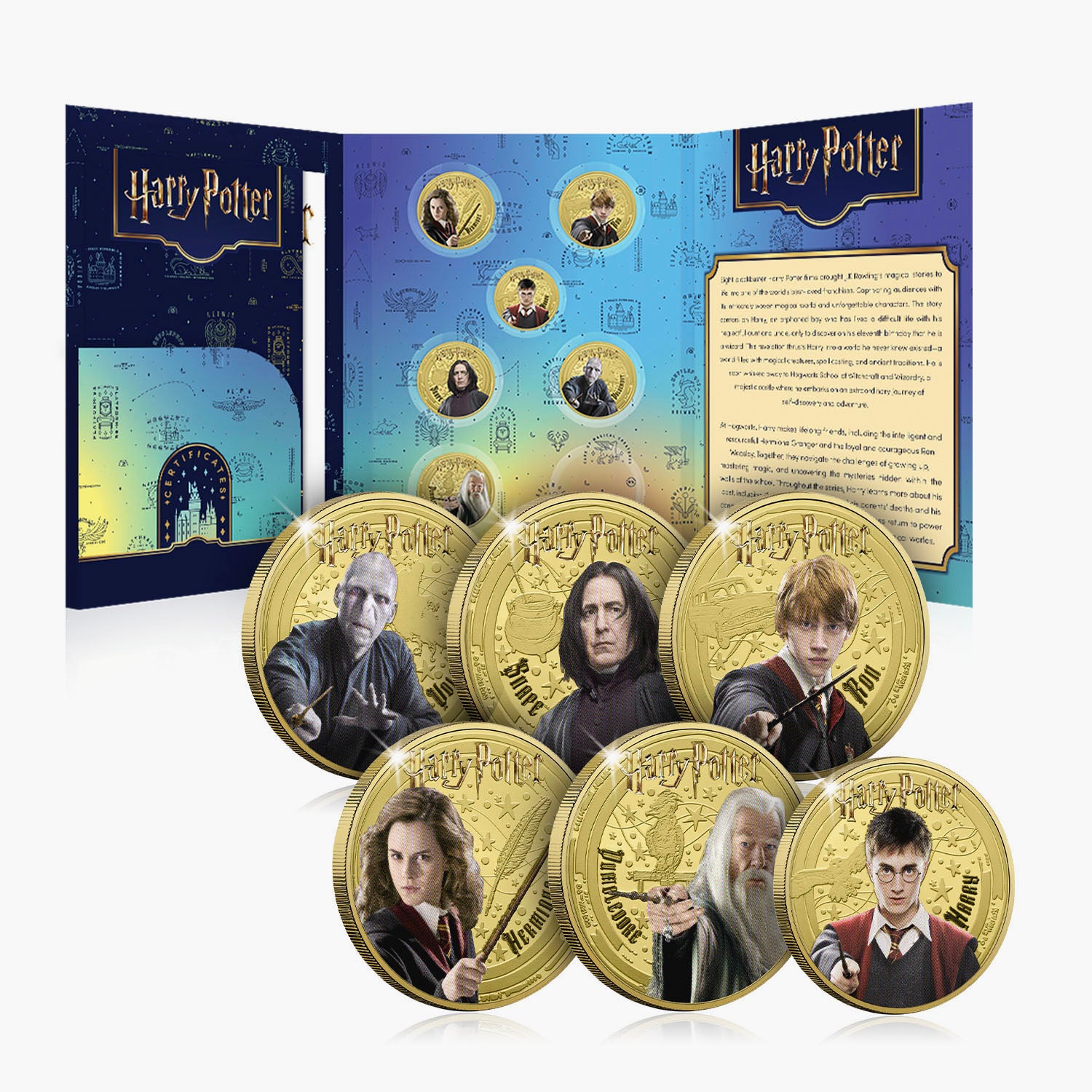 The Magic of Hogwarts Harry Potter Complete 2025 Coin Collection