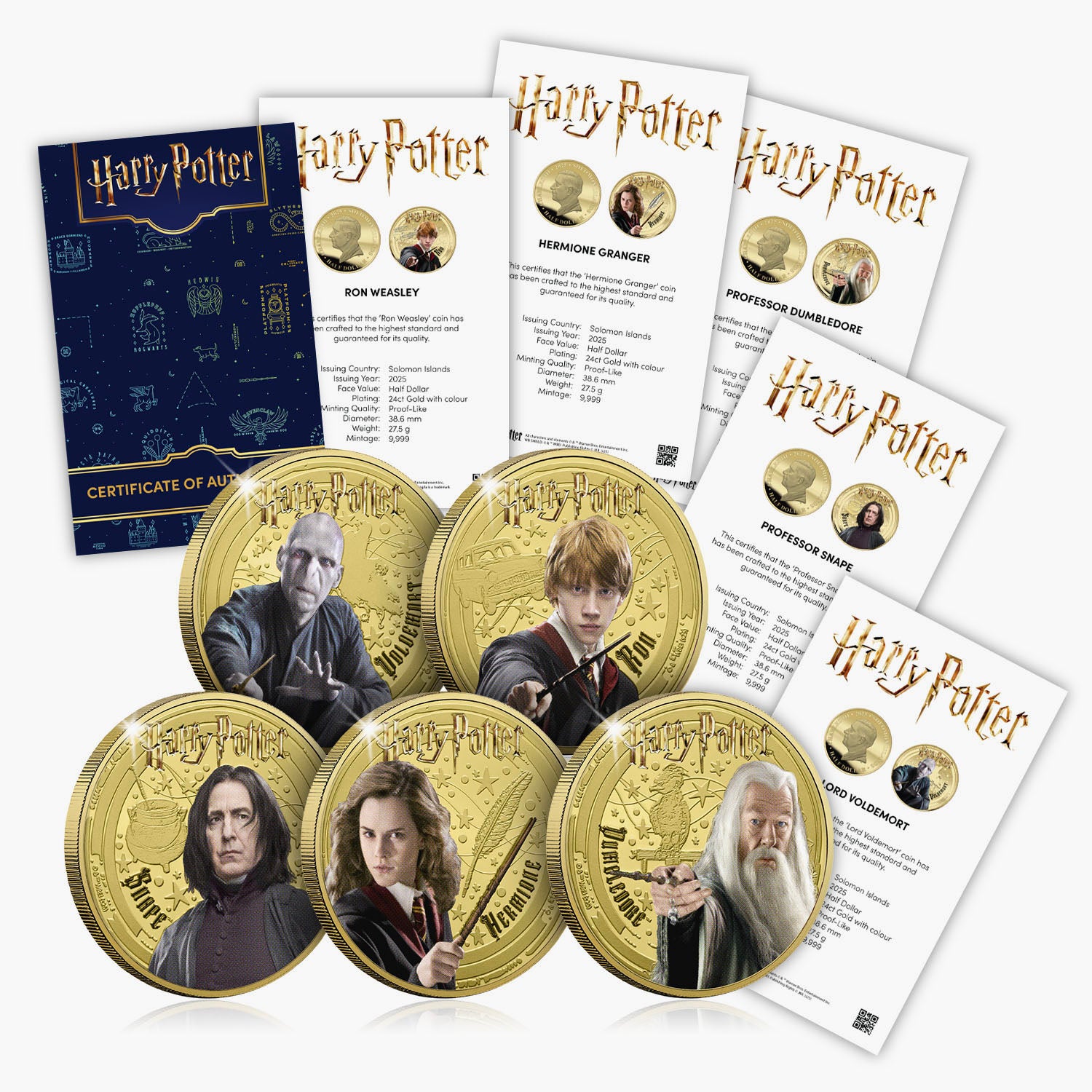 The Magic of Hogwarts Harry Potter 2025 Coin Set