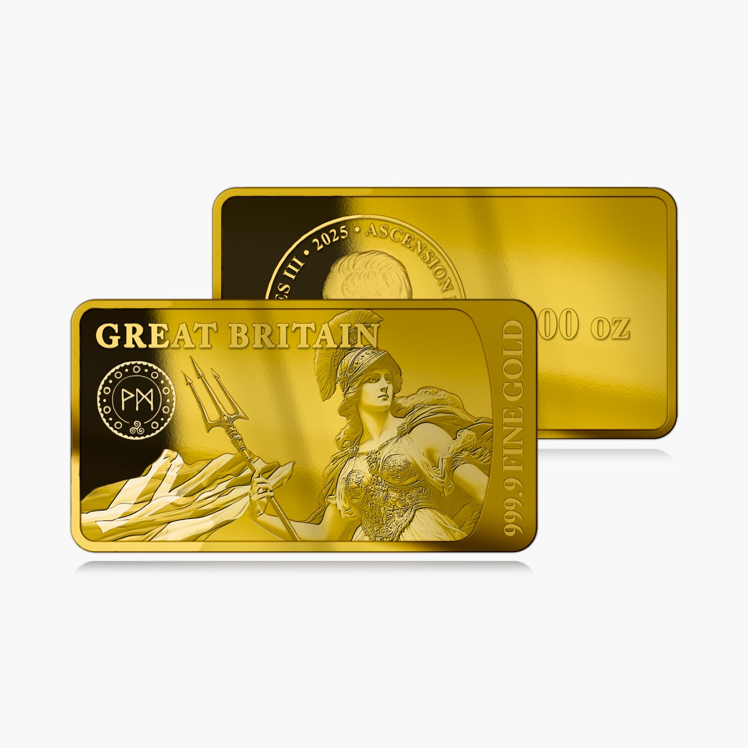 The Legends of Gold Great Britain Solid Gold Bar