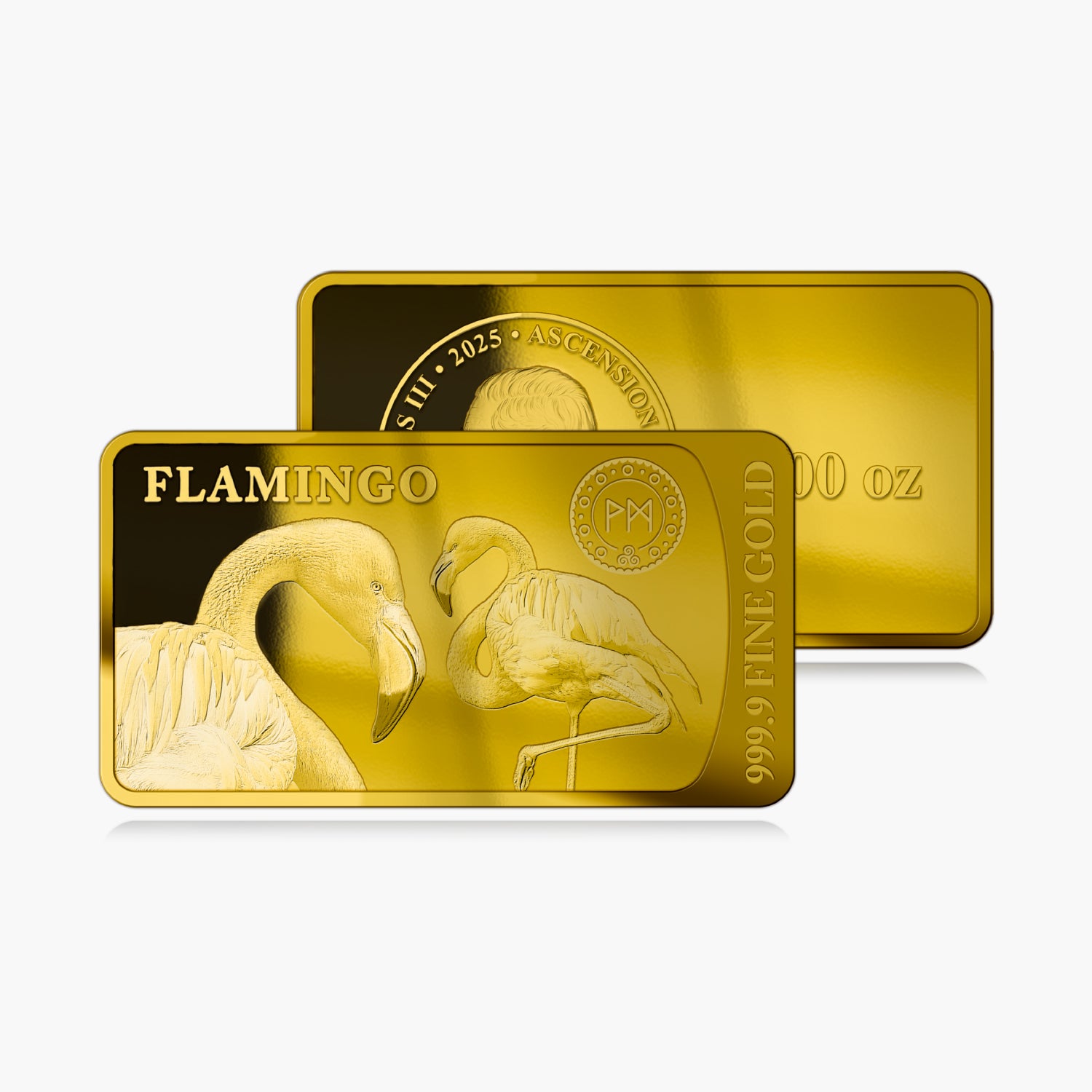 The Legends of Gold Flamingo Solid Gold Bar