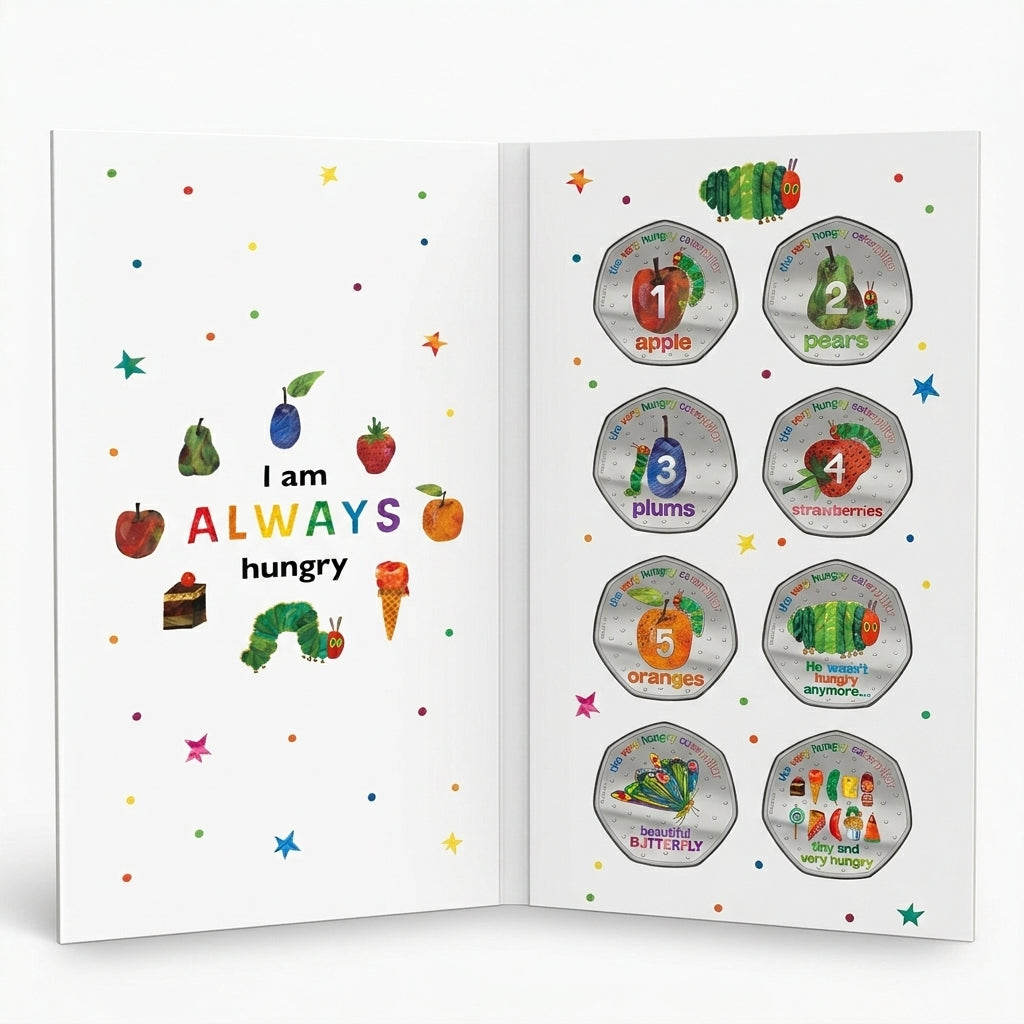 The Very Hungry Caterpillar™ 2026 .999 Silver Plated Coin Pack