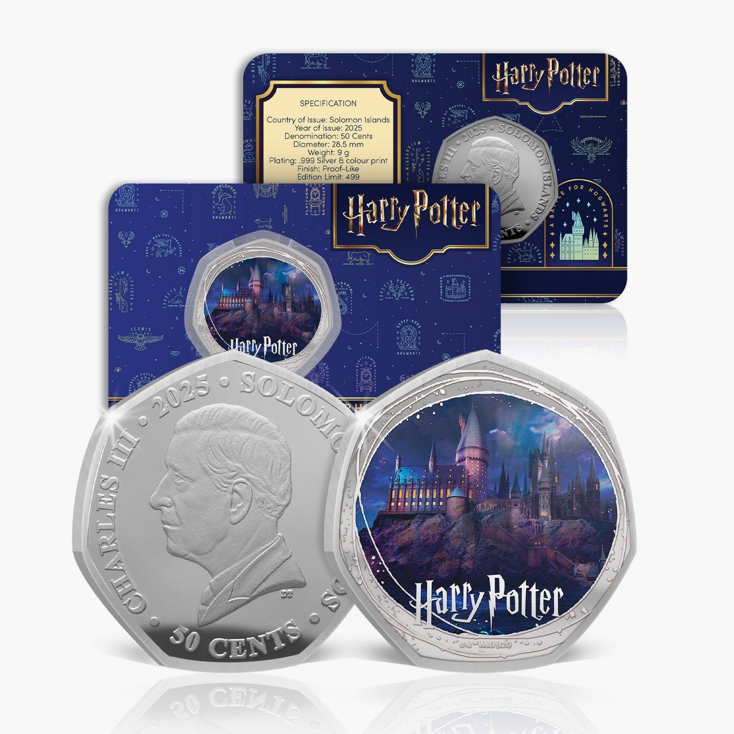 2025 World Harry Potter Day Silver Plated BU Coin