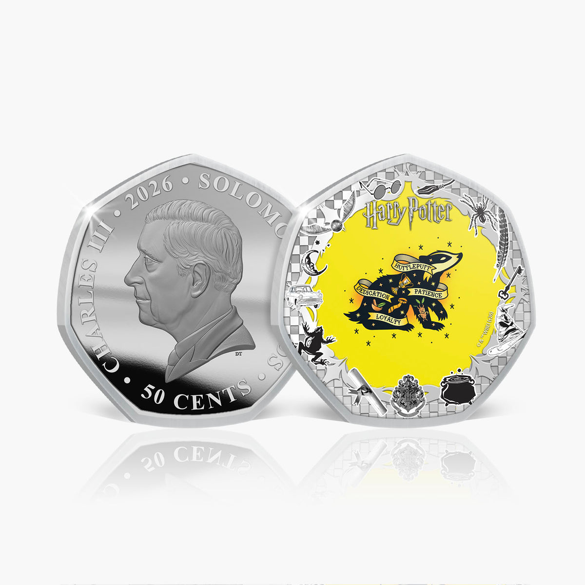 Houses of Hogwarts - Hufflepuff - Traits Coin