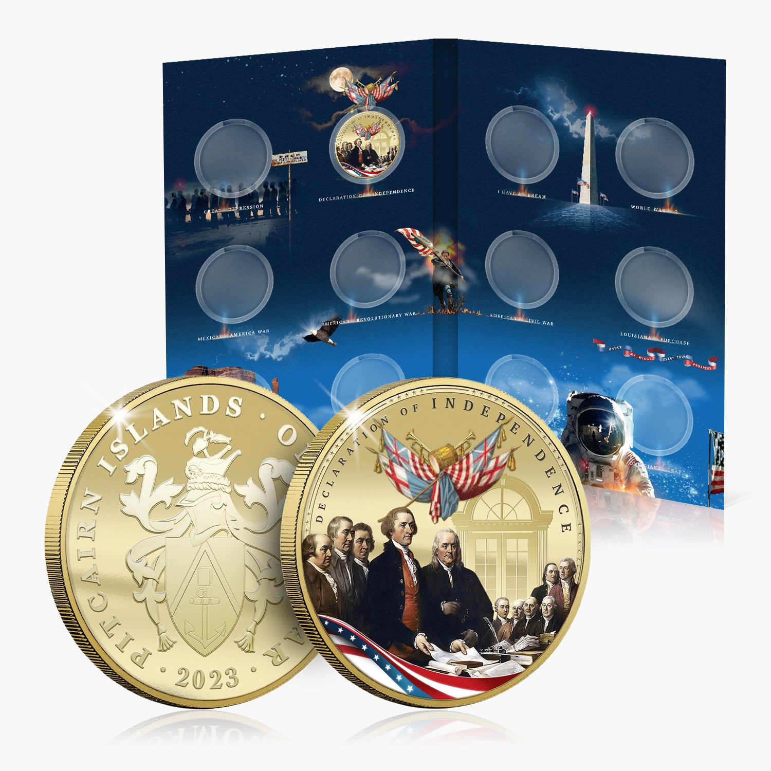 The Historical Events Of The USA Gold Plated Collection