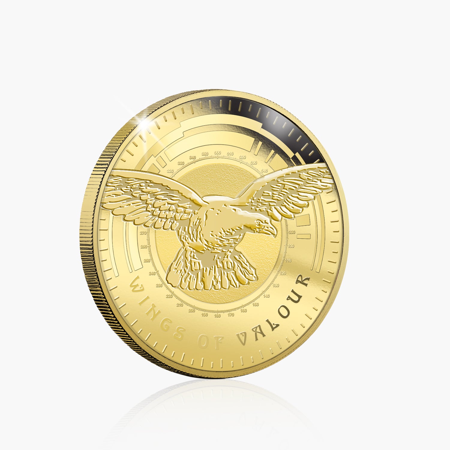 Wings of Valour Hurricane 24 Carat Gold Plated Commemorative