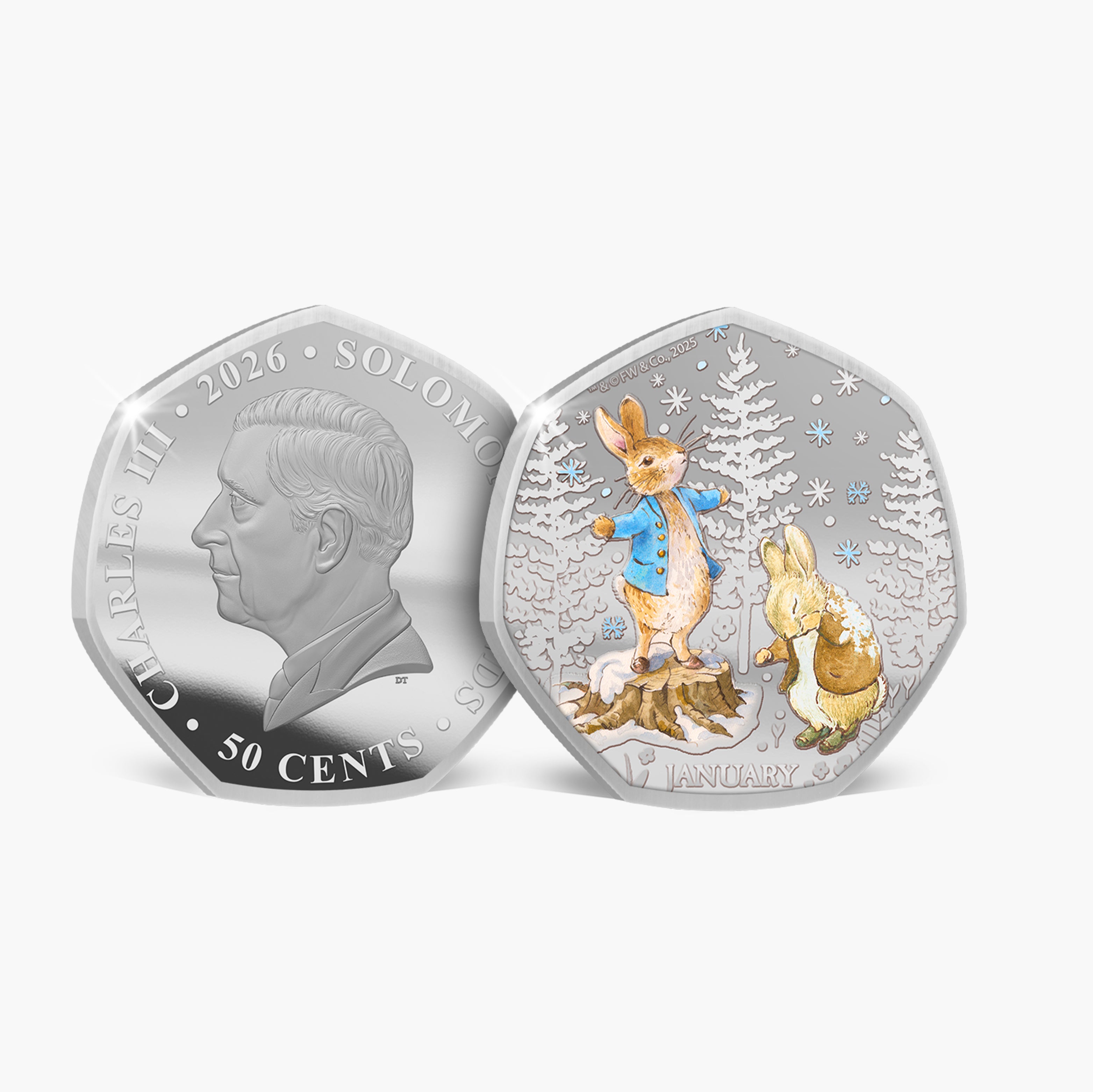 Peter Rabbit Through The Seasons 2026 Coin Collection