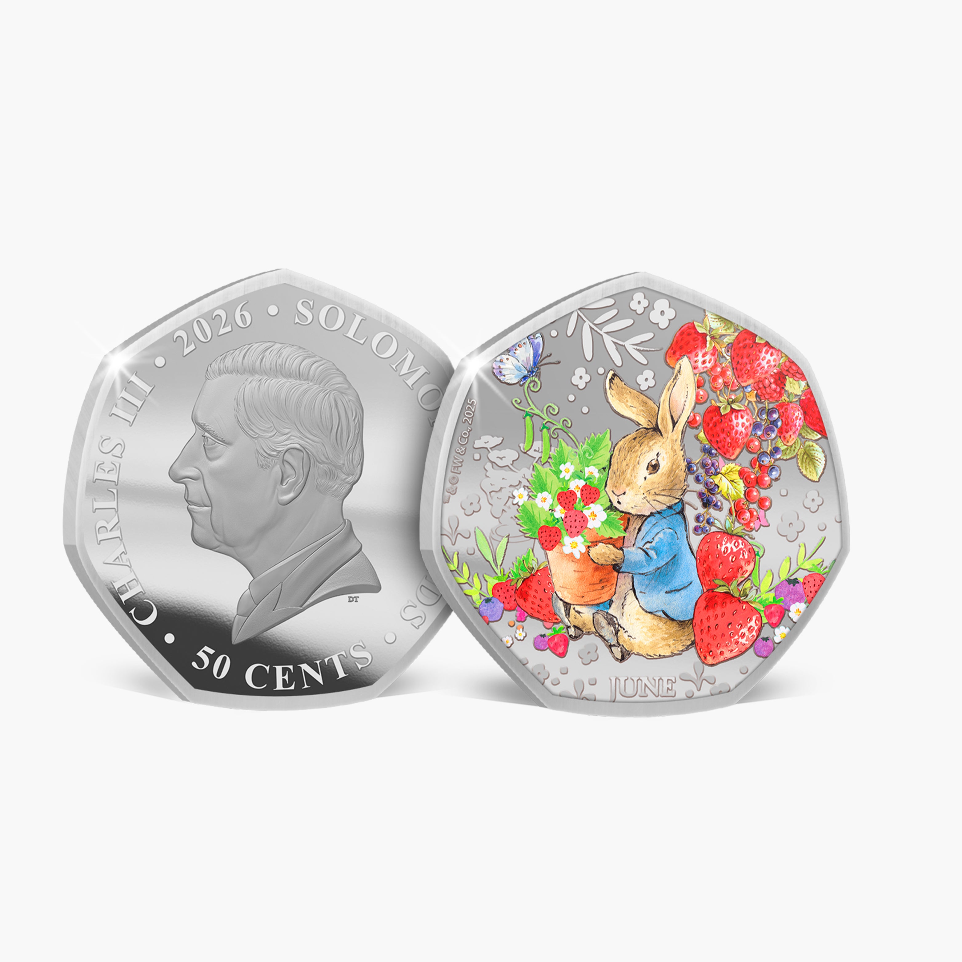 Peter Rabbit Through The Seasons 2026 - June Coin