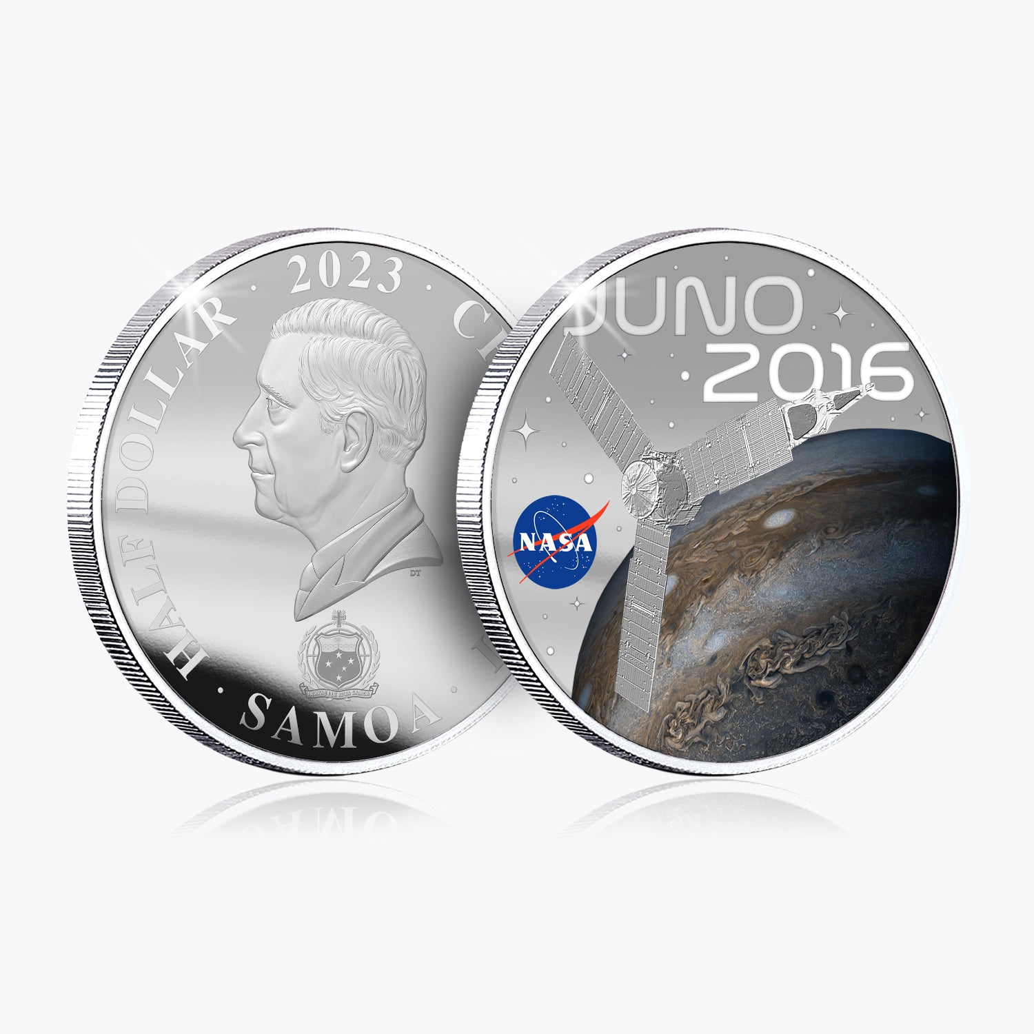 The Official History of NASA 2023 Juno 50mm Coin