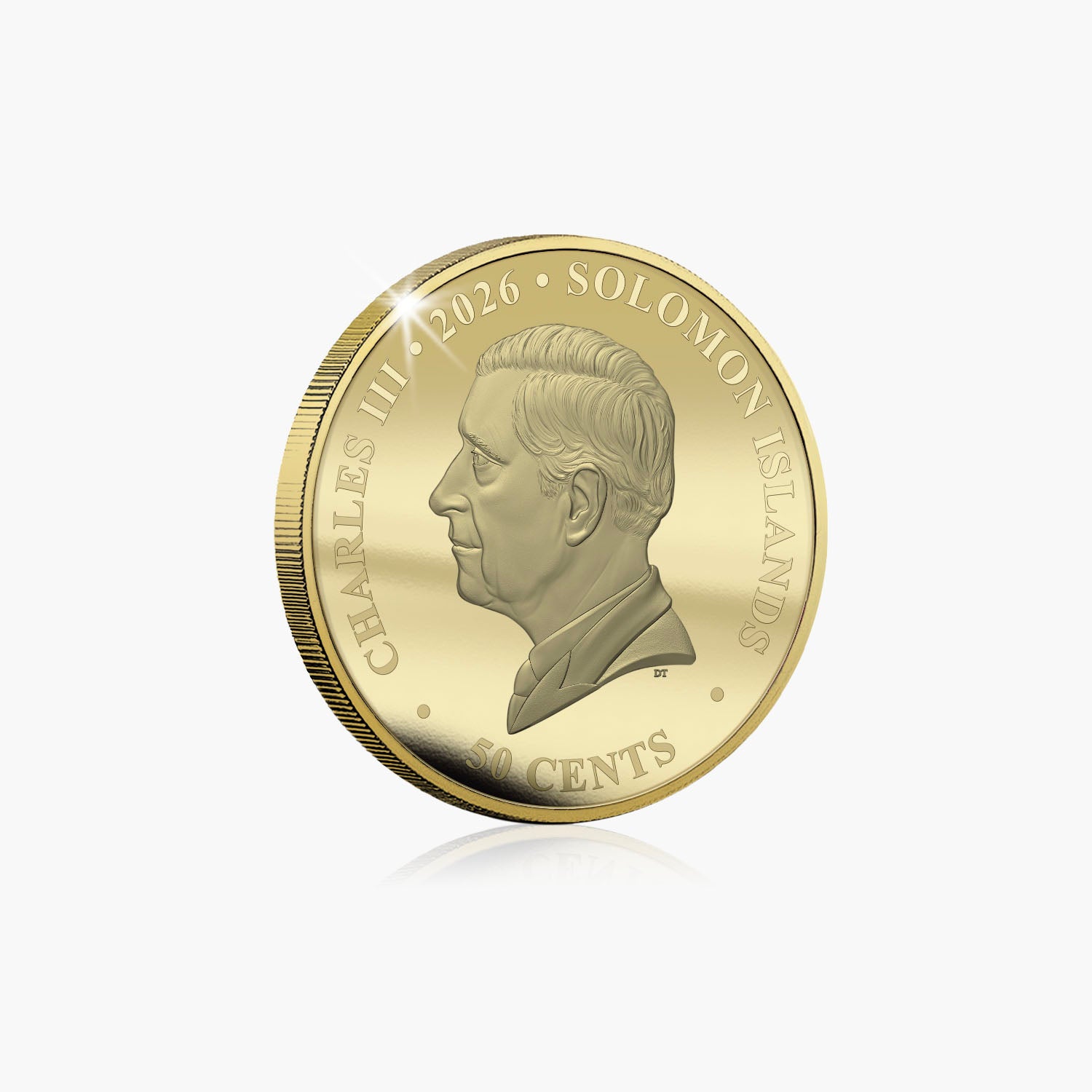 Battle of the Somme 110th Anniversary 50mm Gold-Plated Coin Luxe Edition
