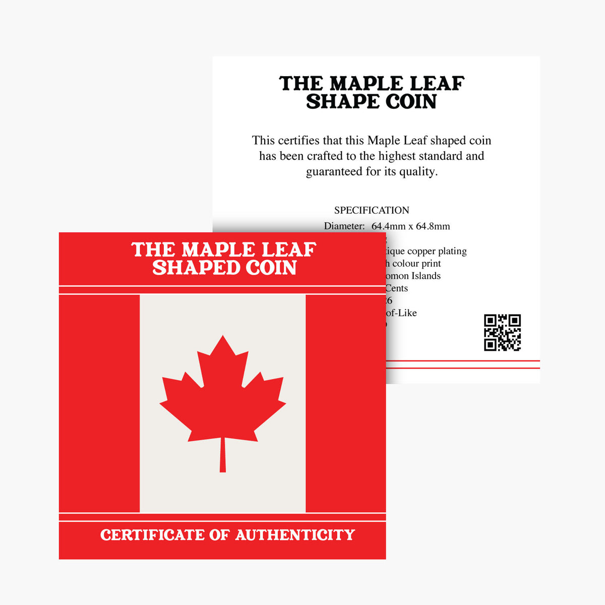 The Maple Leaf Shaped 2026 Coin