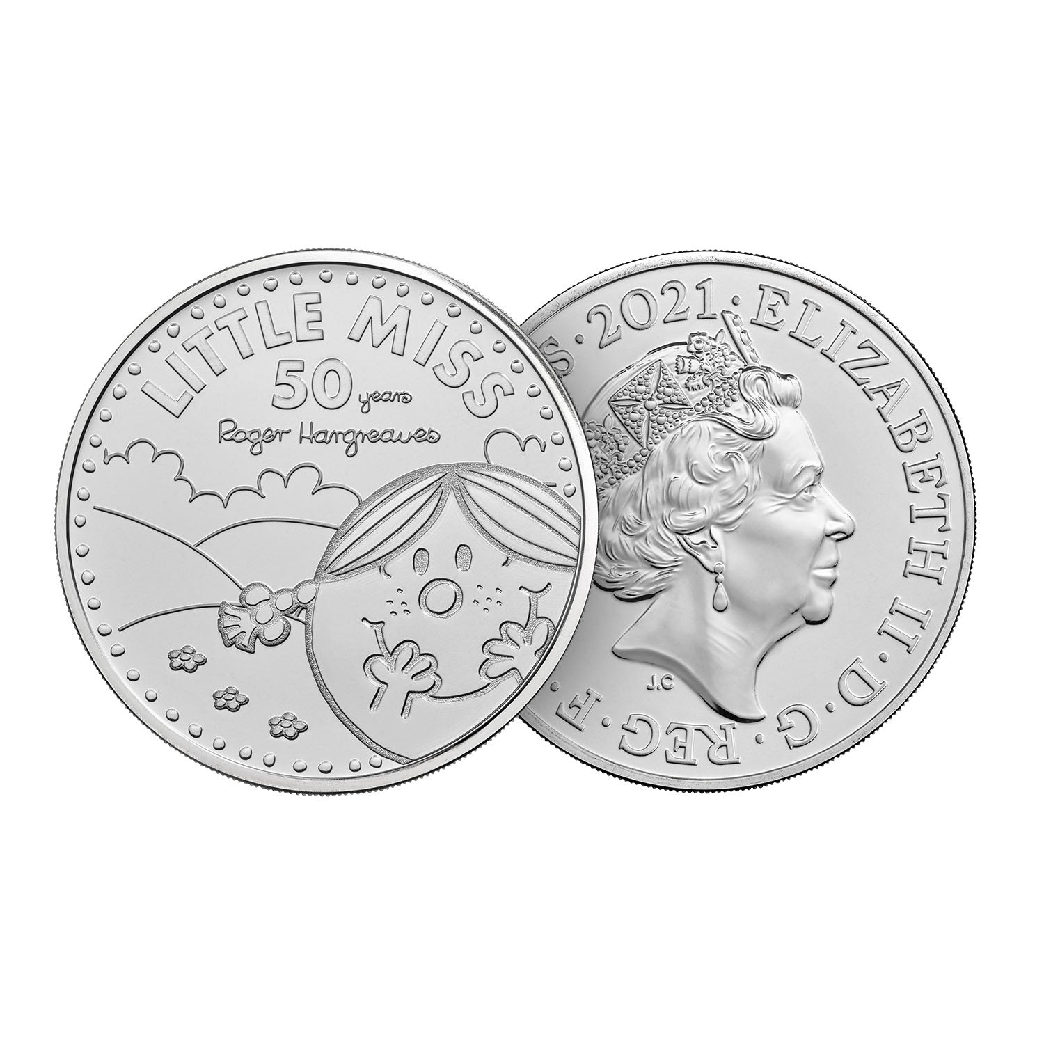 Little Miss Sunshine 2021 50th Anniversary £5 BU Coin