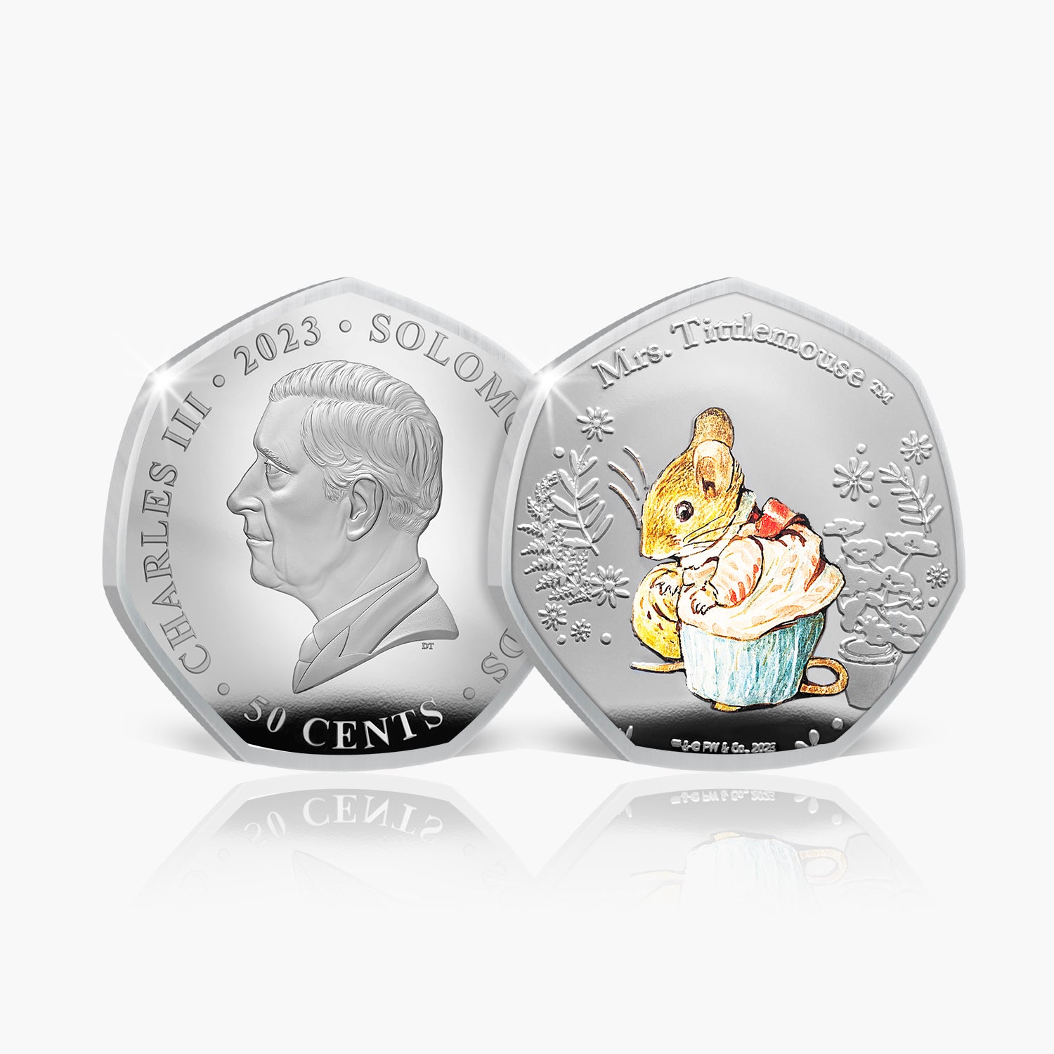 Collection de pièces Le monde de Peter Rabbit 2023 - Mme Tittlemouse Coin