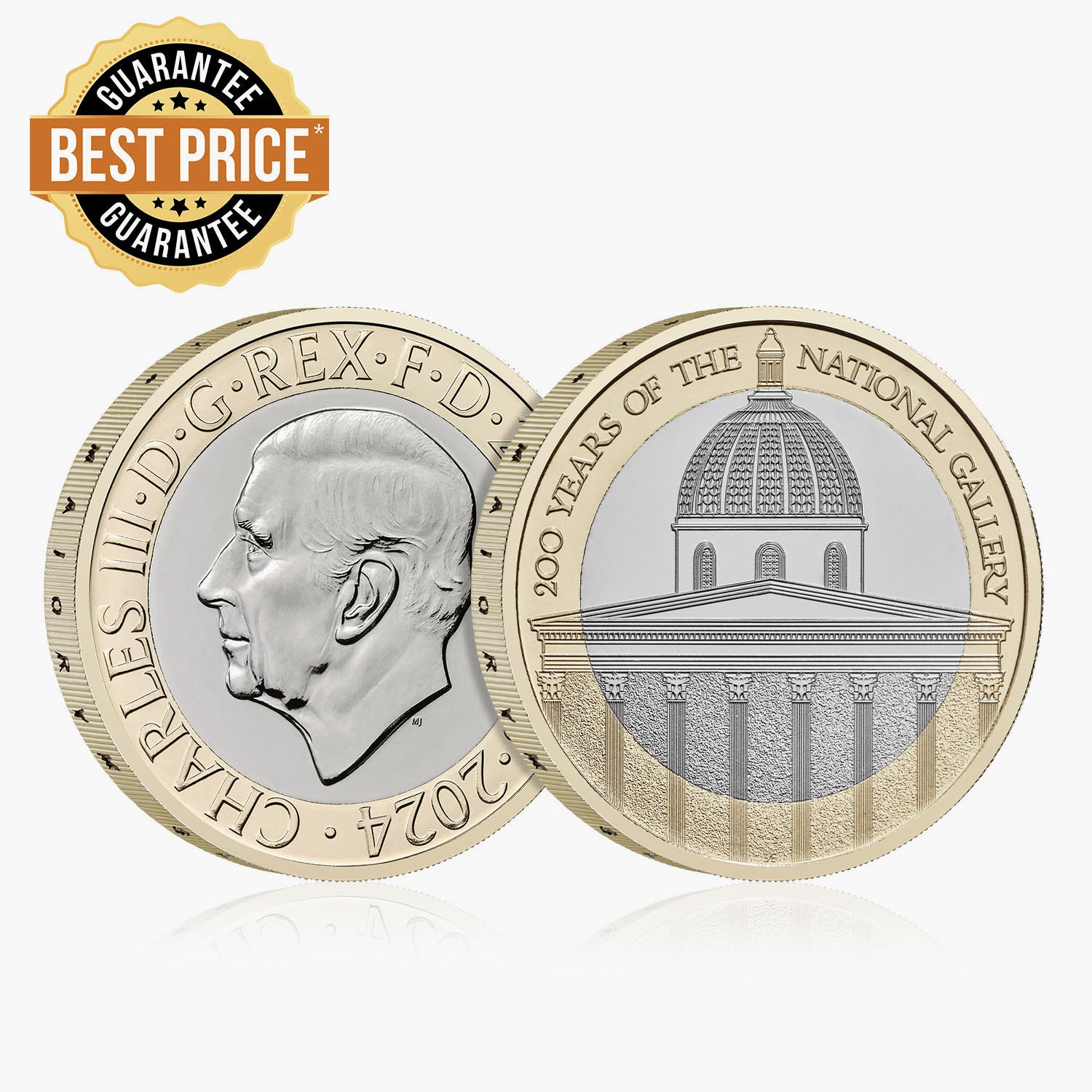 200 Years of The National Gallery UK £2 Brilliant Uncirculated coin