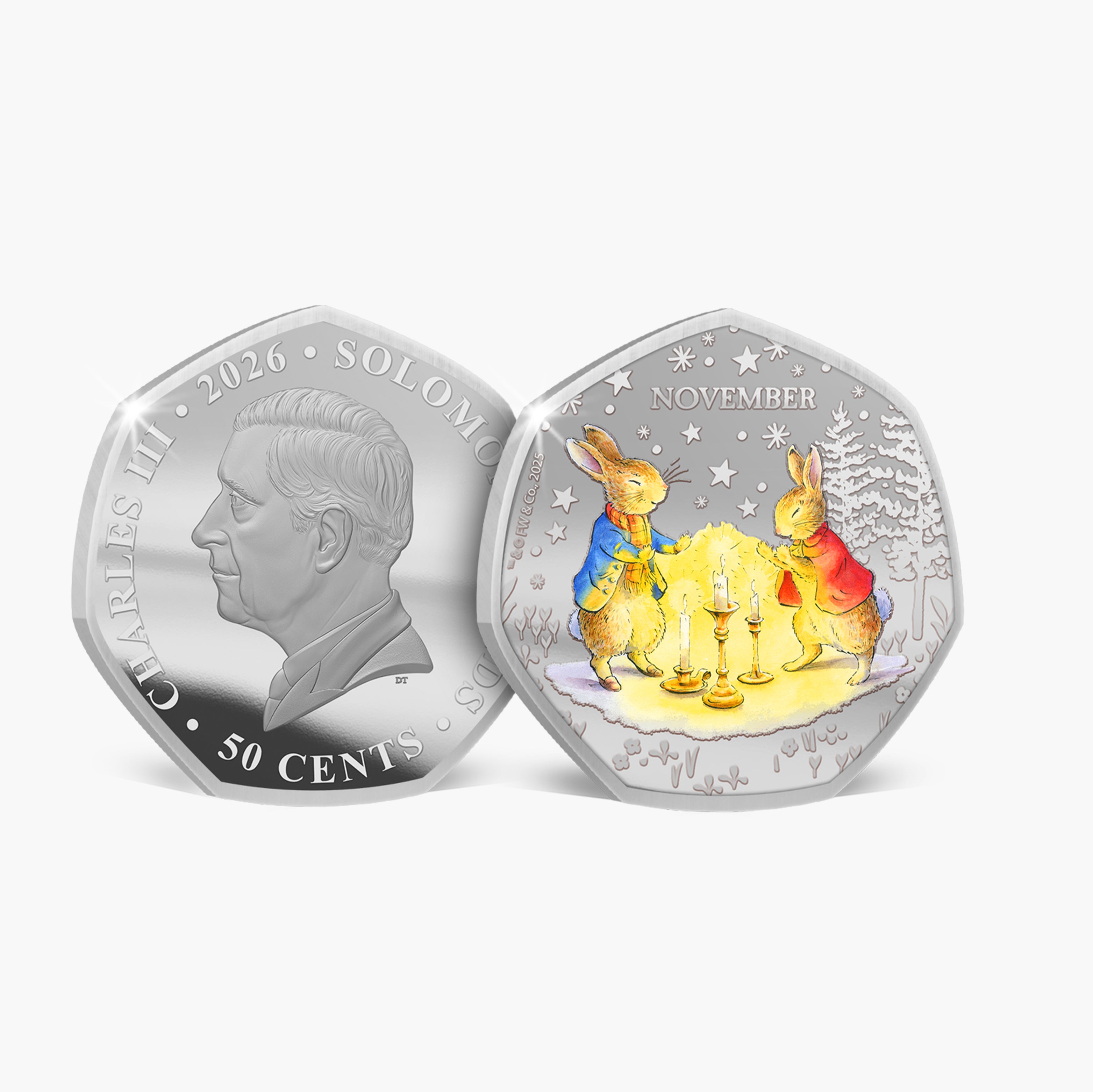 Peter Rabbit Through The Seasons 2026 - November Coin