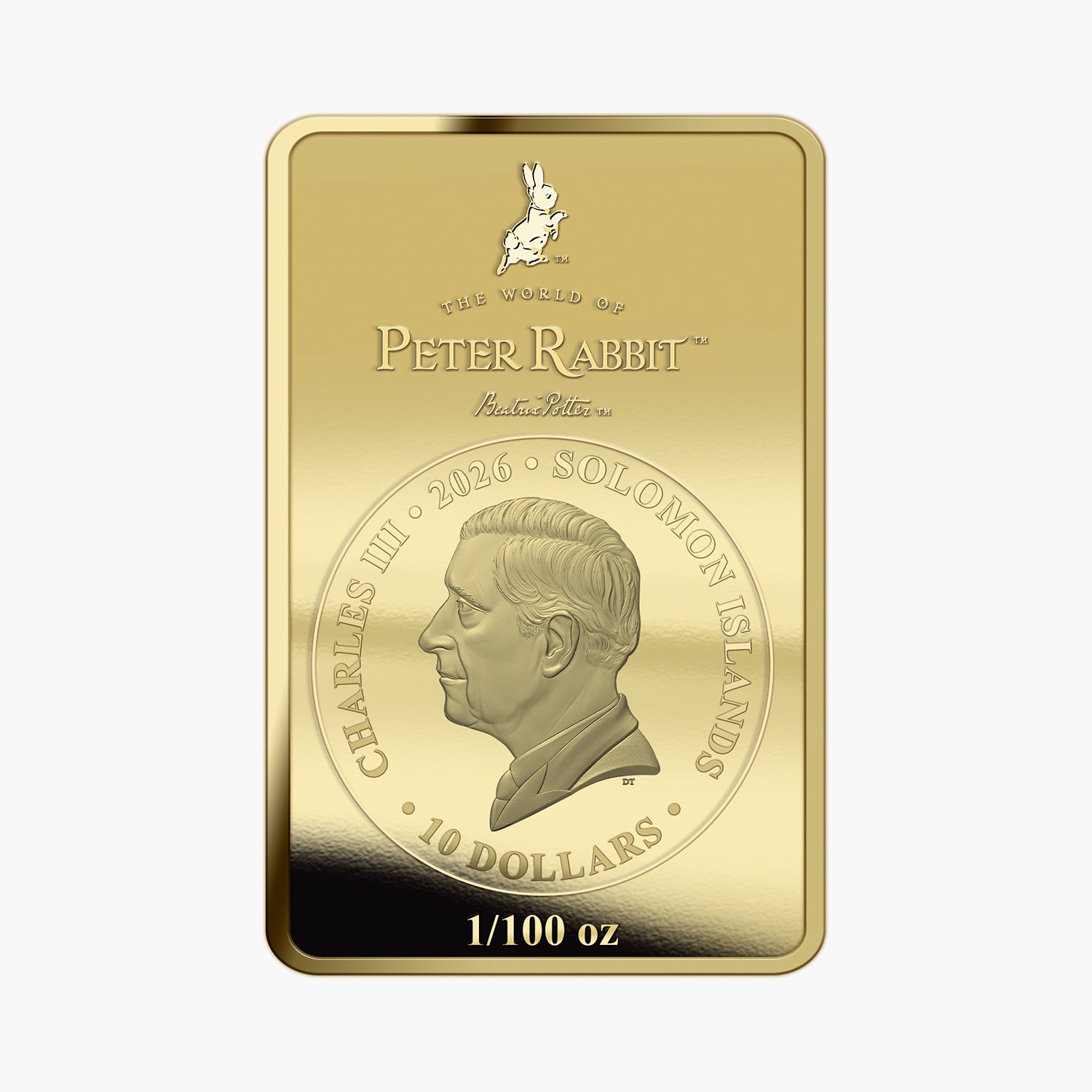 The Tales of Beatrix Potter Solid Gold Coin Bar Collection