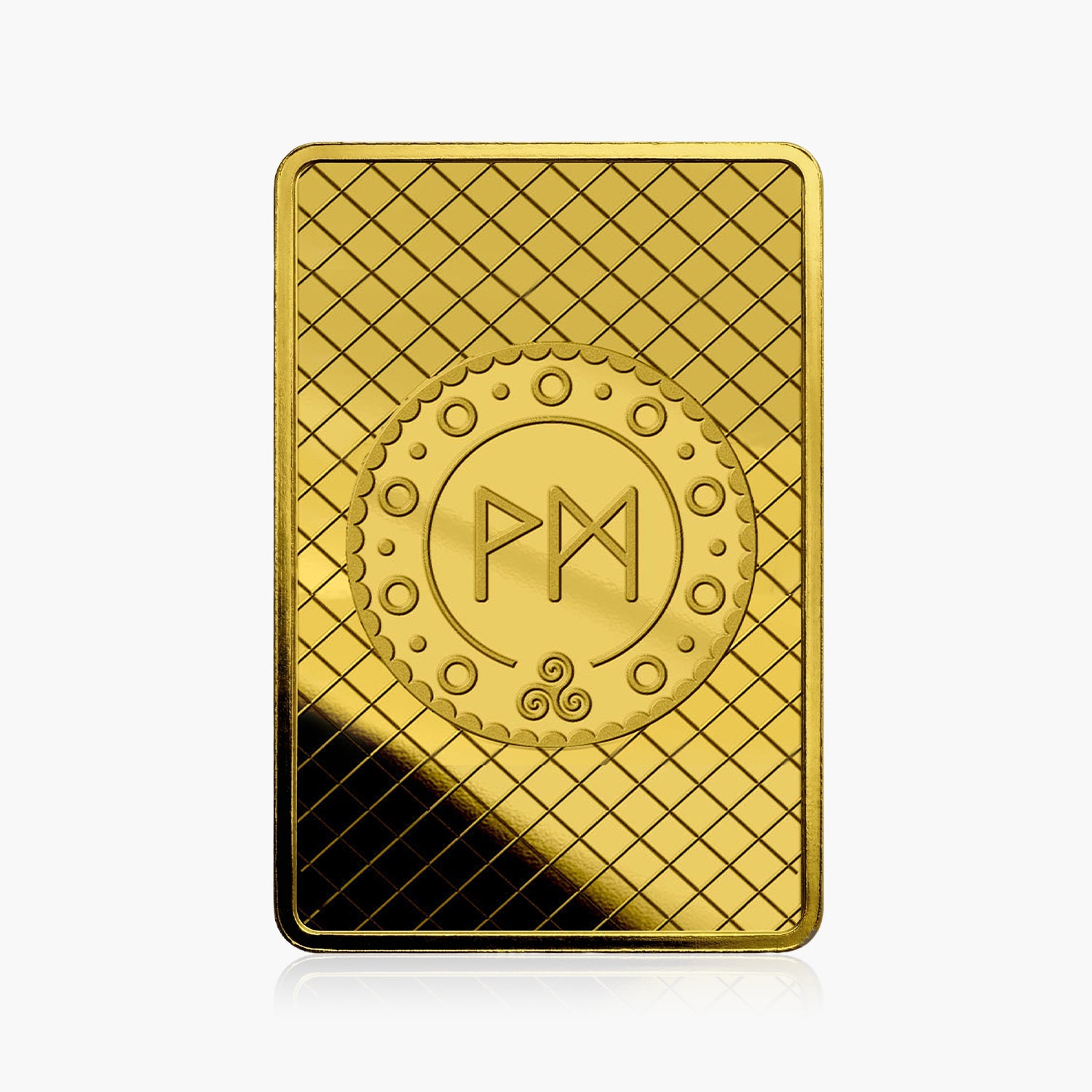 Wessex Mint 1/1000th oz Springbok Solid Gold Bar