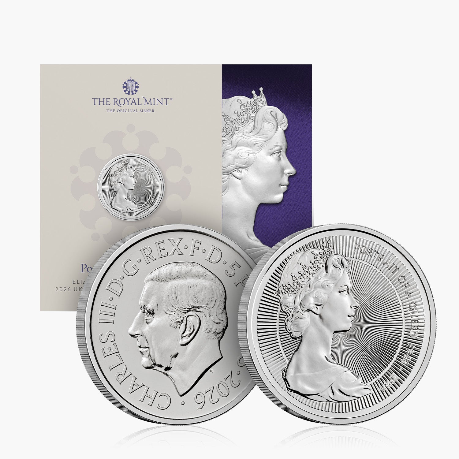 Queen Elizabeth II The Second Effigy 2026 UK £5 Brilliant Uncirculated Coin
